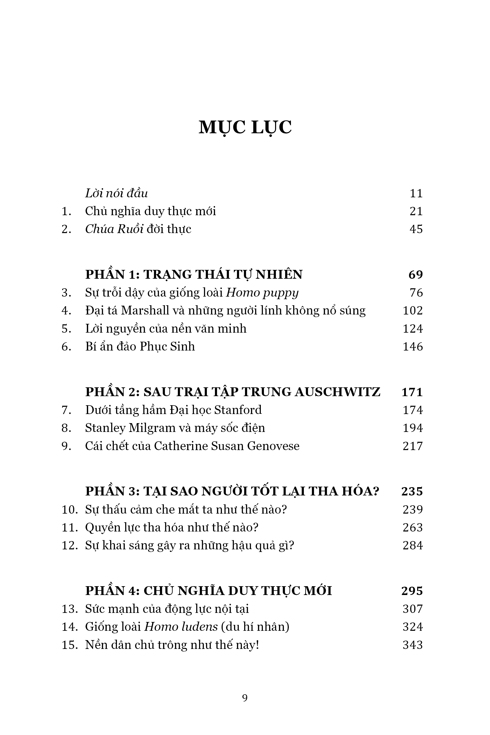 nhân loại - một lịch sử tràn đầy hi vọng