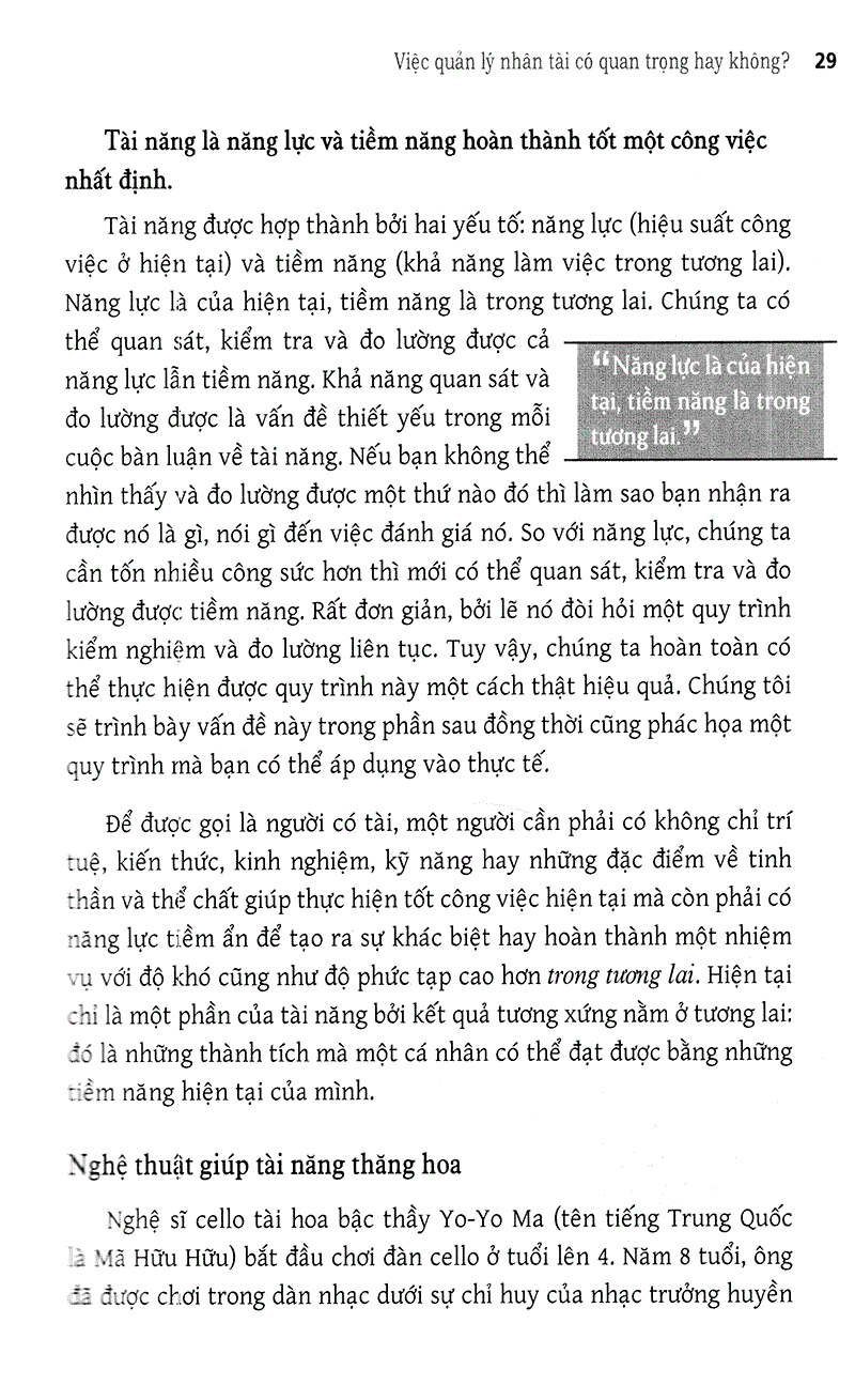 nhân tài của bạn - họ là ai?