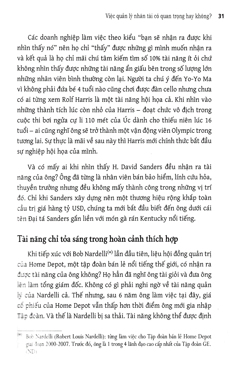 nhân tài của bạn - họ là ai?