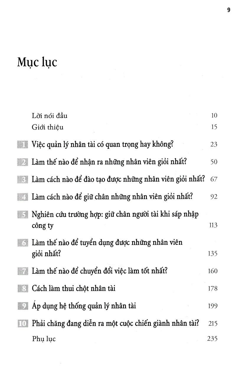 nhân tài của bạn - họ là ai?