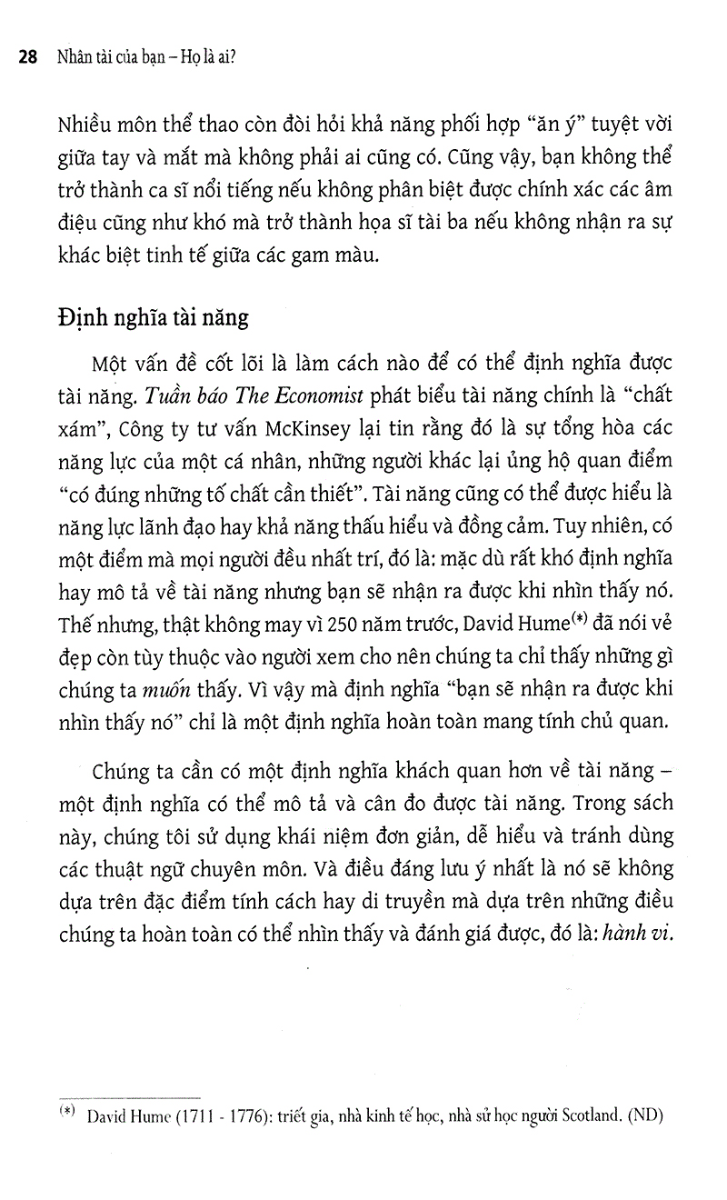 nhân tài của bạn - họ là ai?