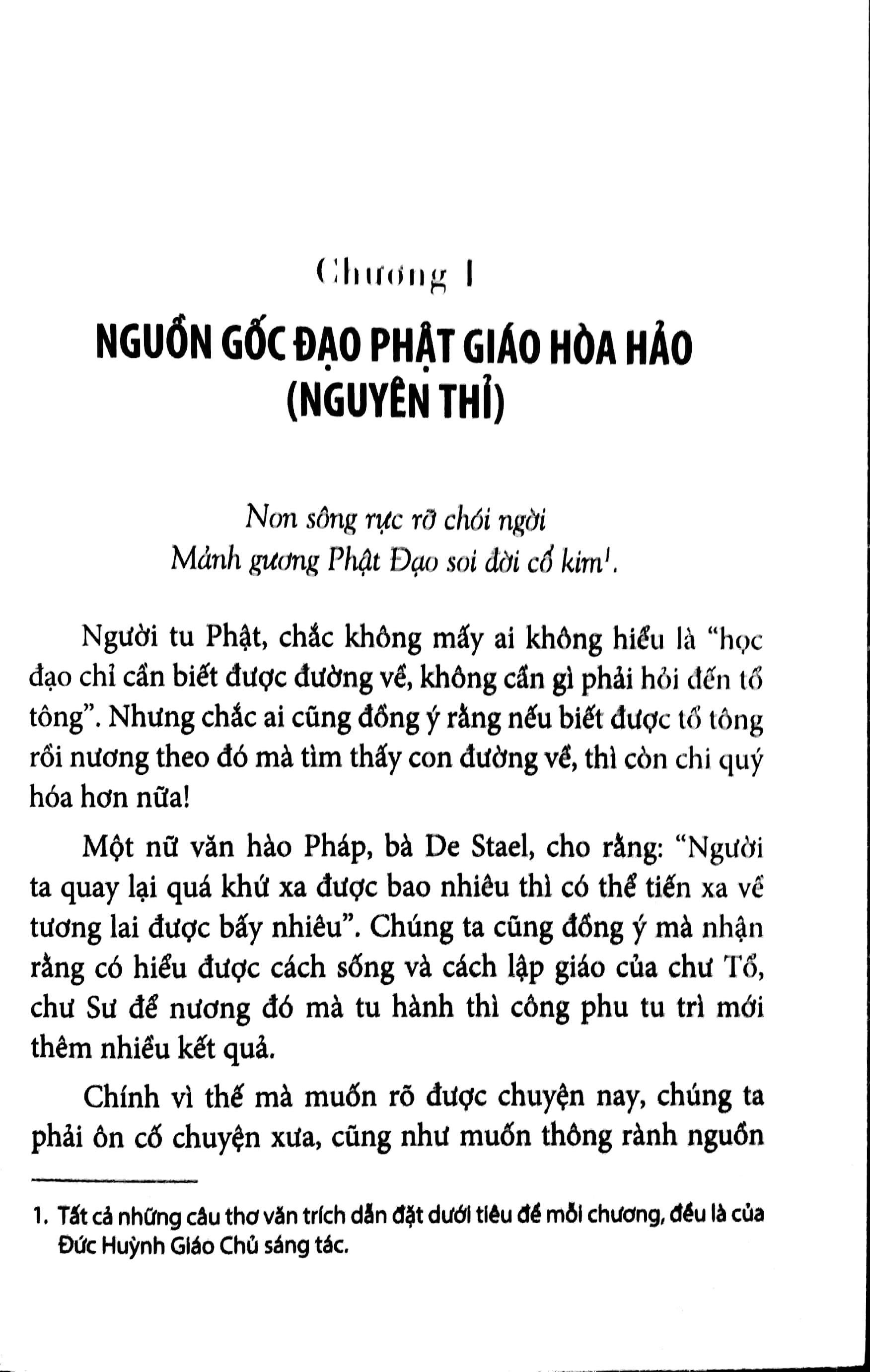 nhận thức phật giáo hòa hảo (2018)