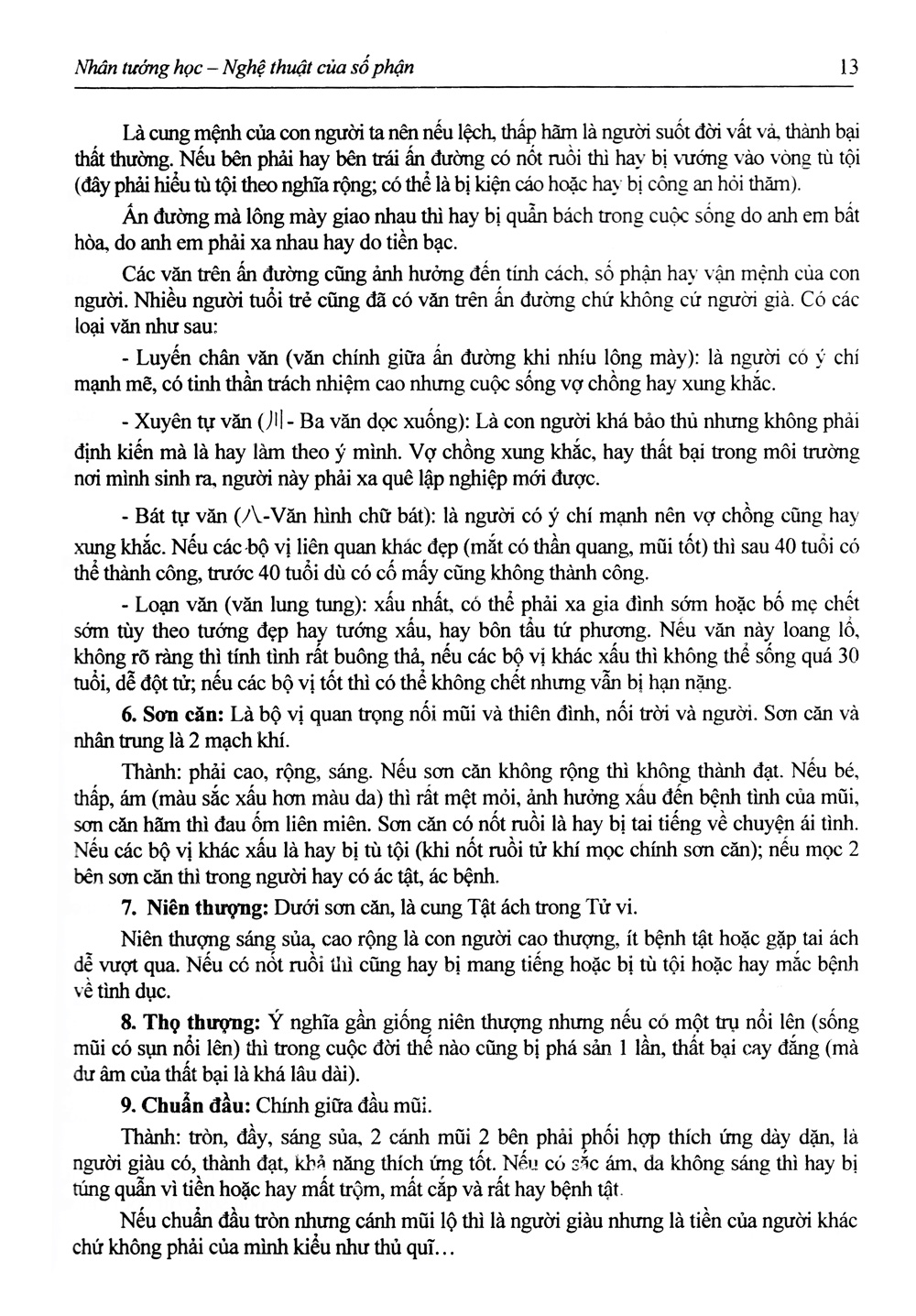 nhân tướng học - nghệ thuật của số phận