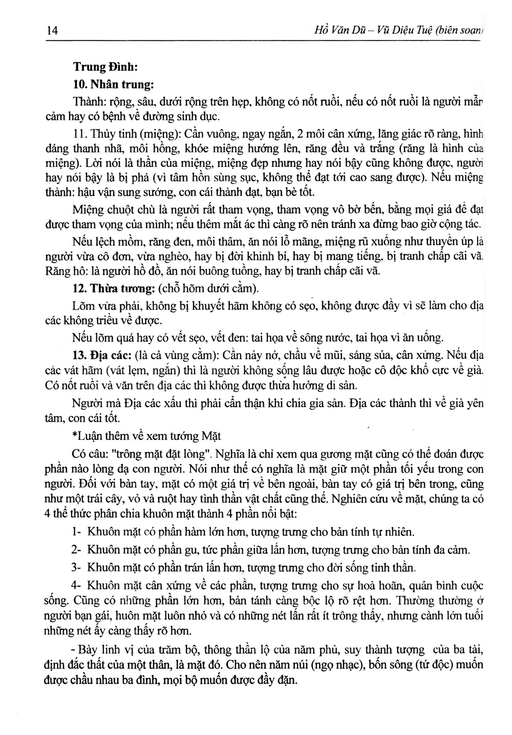 nhân tướng học - nghệ thuật của số phận