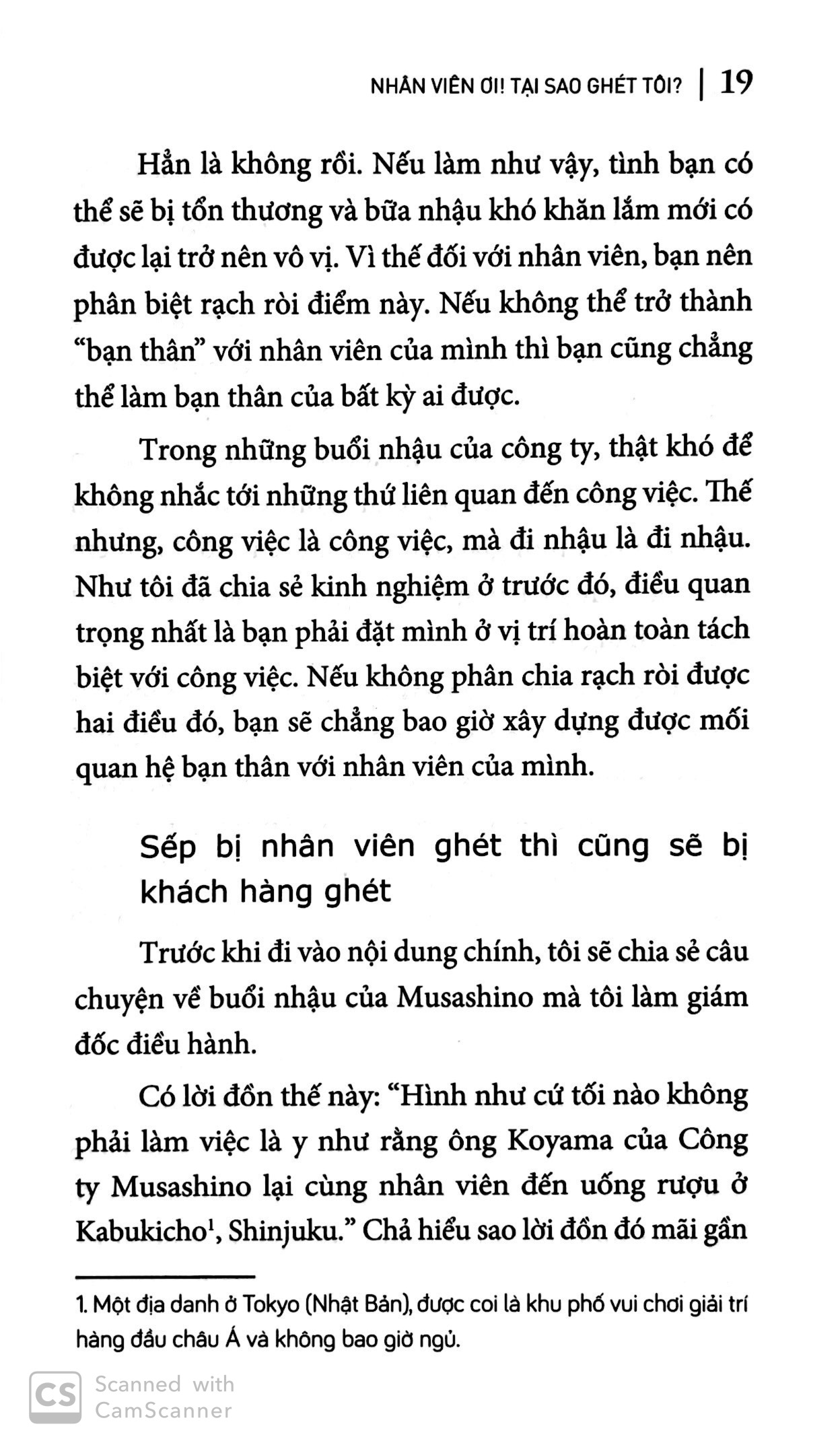 nhân viên ơi! tại sao ghét tôi?