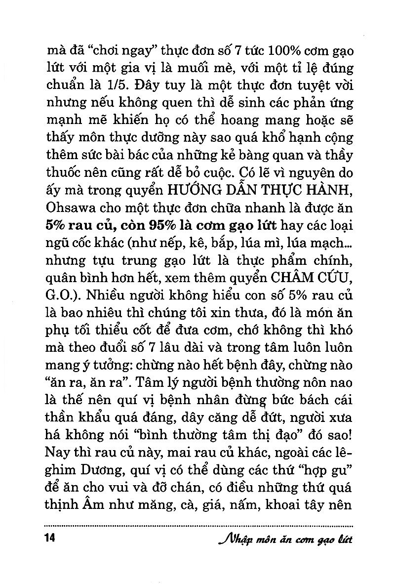 nhập môn ăn cơm gạo lứt theo phương pháp ohsawa