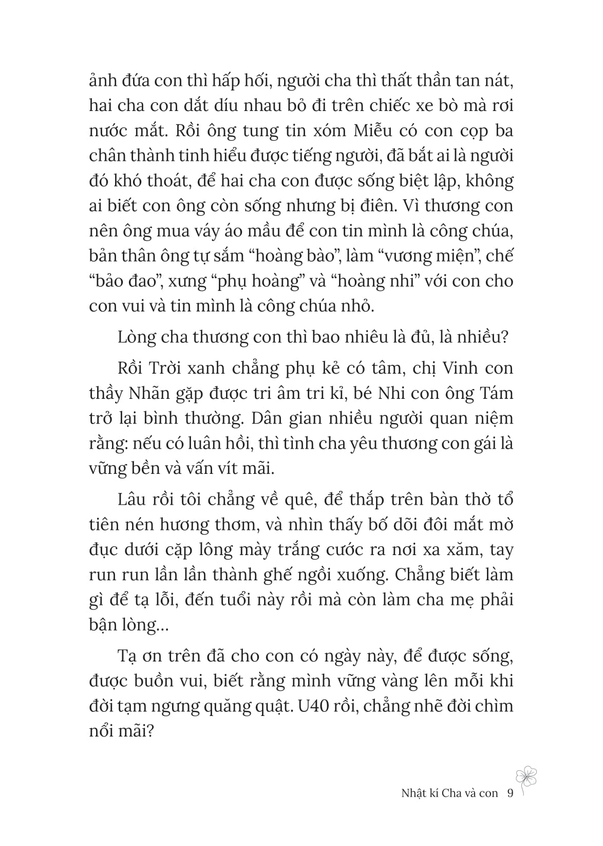 nhật kí cha và con