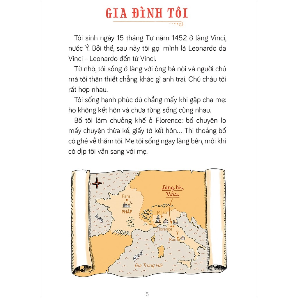 nhật kí danh nhân - nhật kí của leonardo da vinci