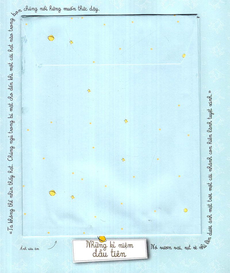 nhật kí đầu đời của hoàng tử bé