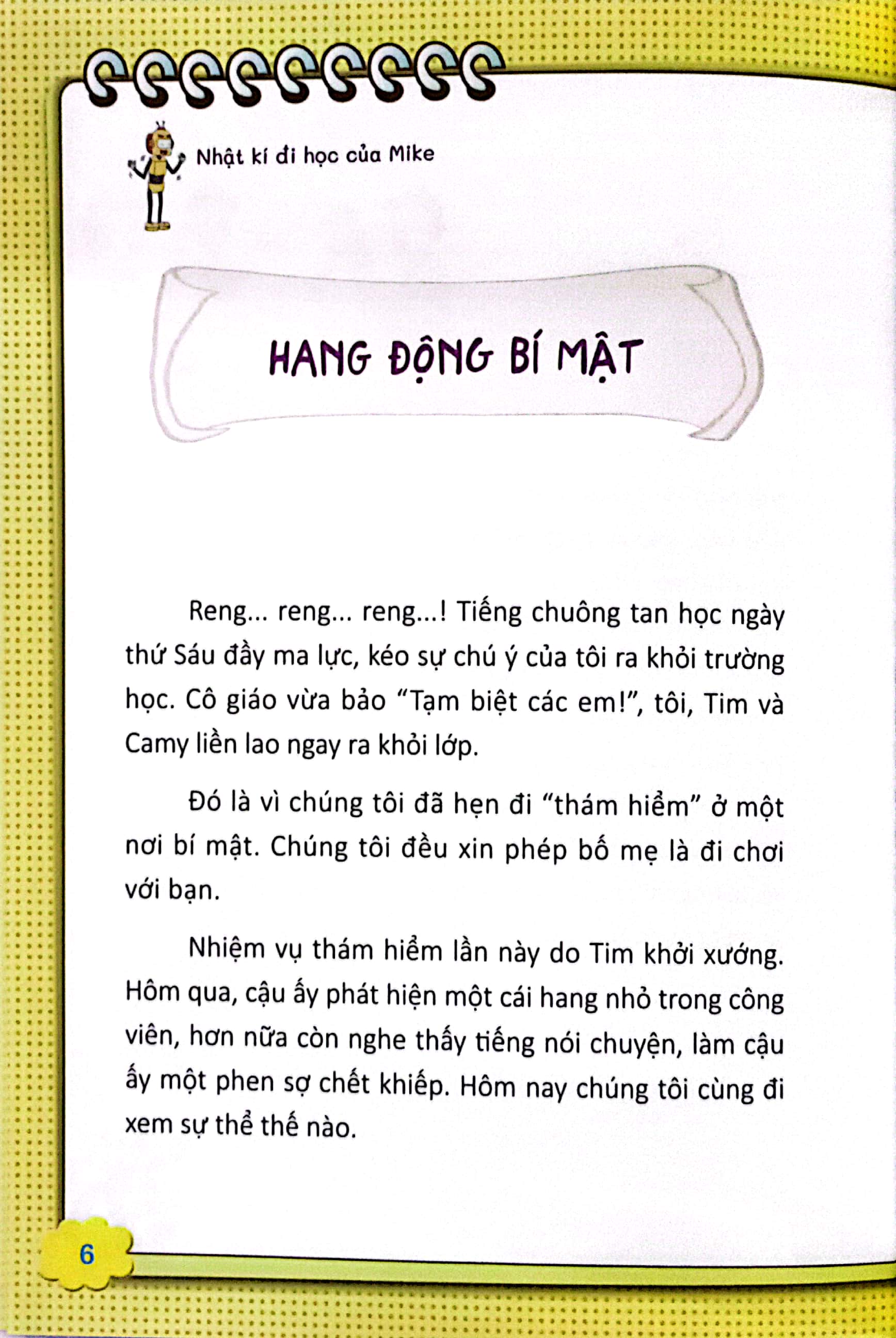 nhật kí đi học của mike - tập 2 - bất ngờ sau giờ học