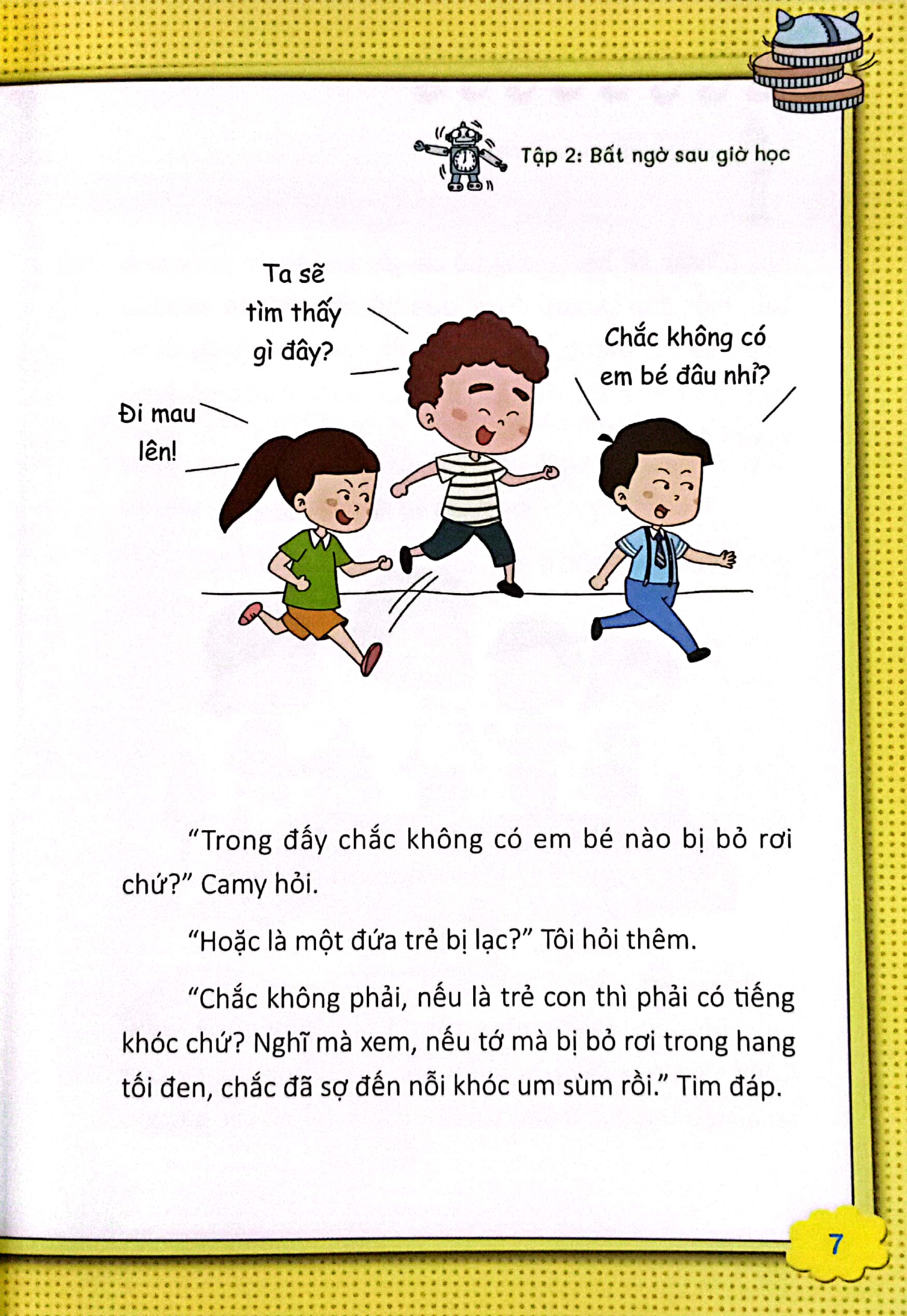 nhật kí đi học của mike - tập 2 - bất ngờ sau giờ học