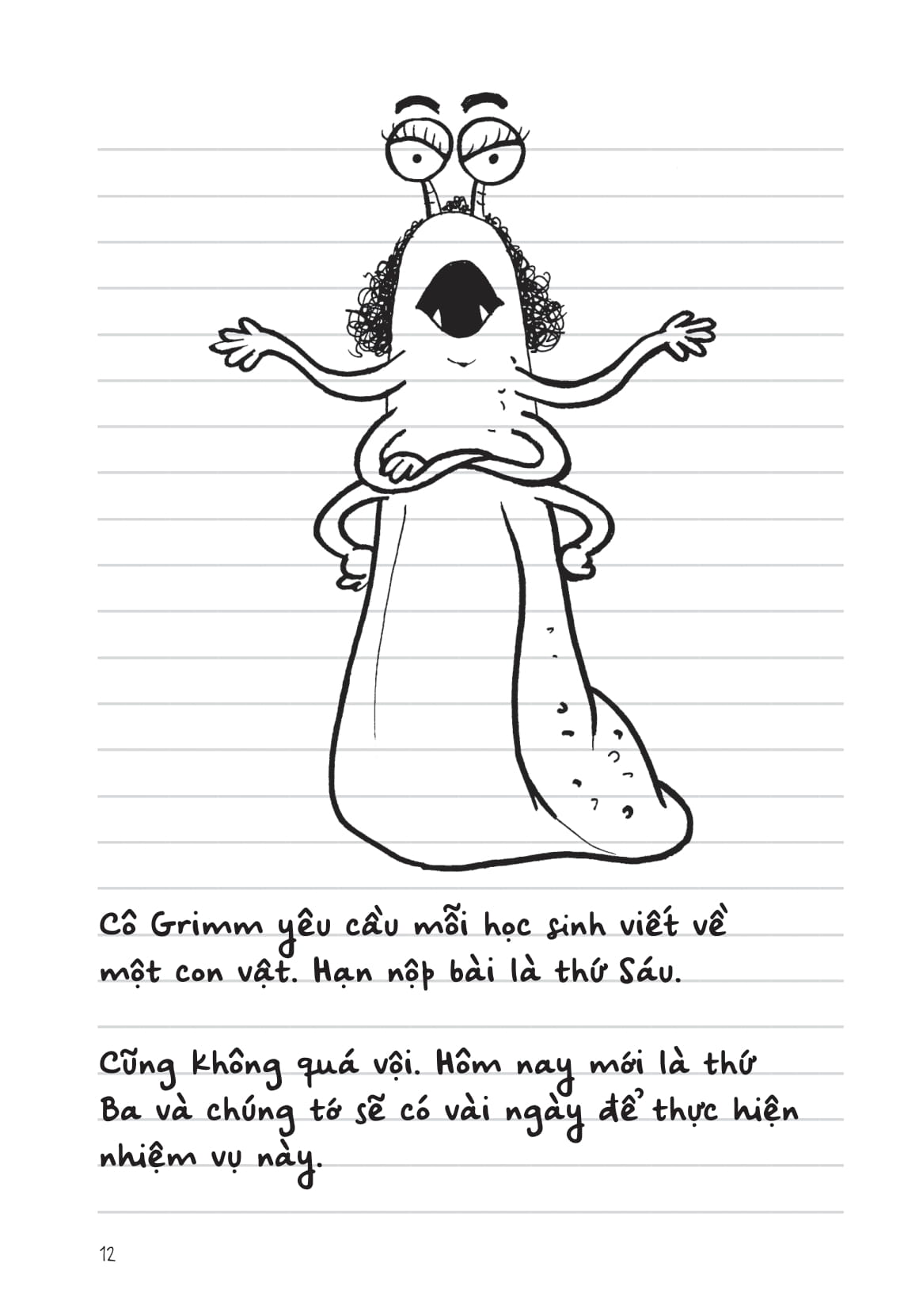 Nhat Ki Di Hoc Cua Quai Vat Nho - Dung Thuyet Trinh Run Ghe! (Nhung To Da Chien Thang, Ngau Chua?)