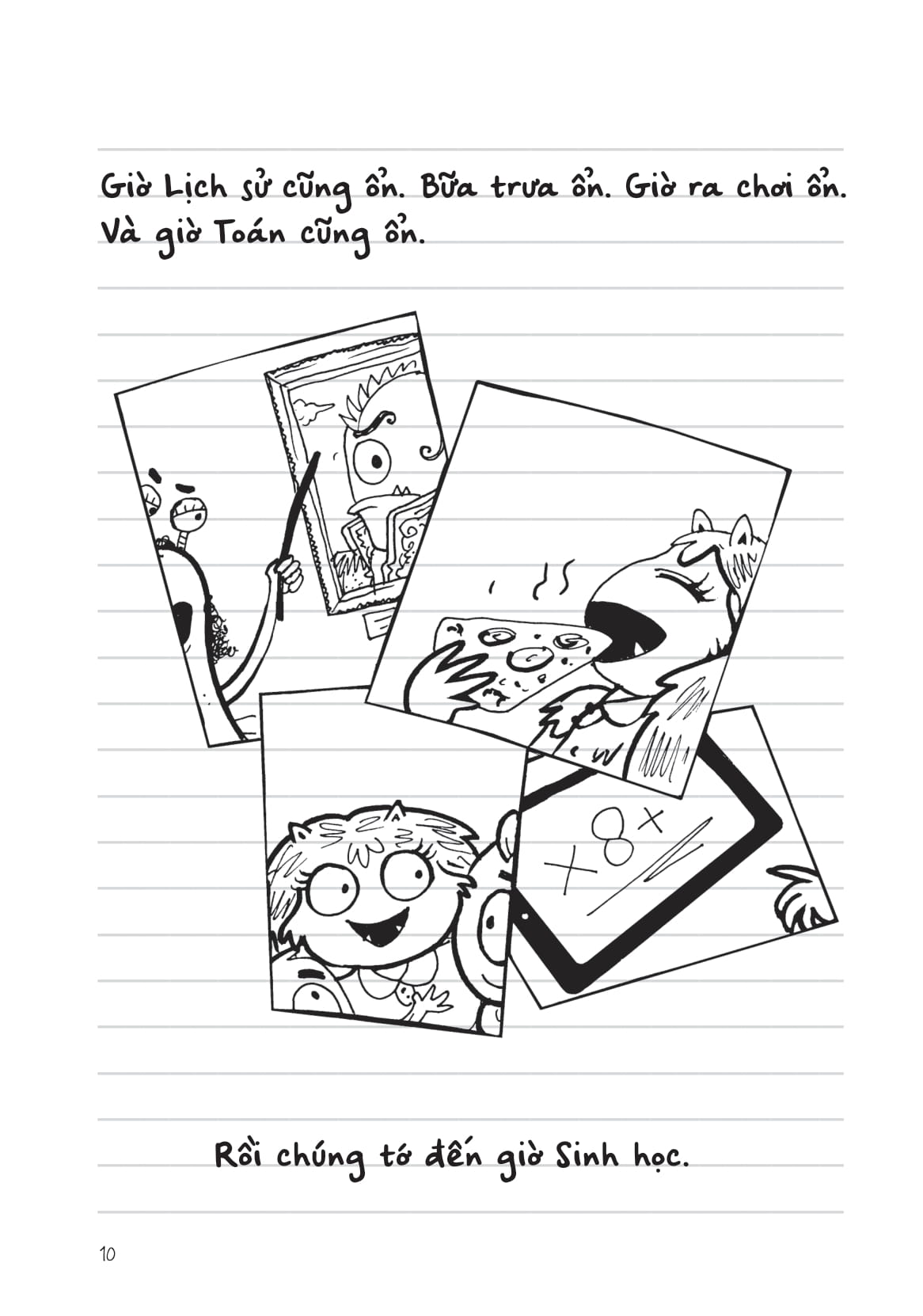 Nhat Ki Di Hoc Cua Quai Vat Nho - Dung Thuyet Trinh Run Ghe! (Nhung To Da Chien Thang, Ngau Chua?)