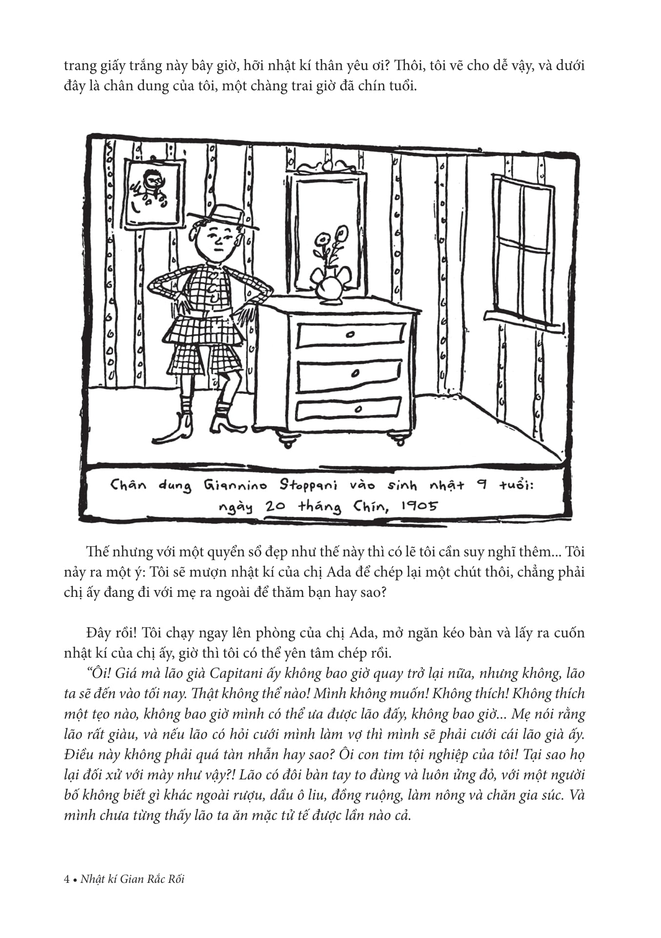 nhật kí gian rắc rối