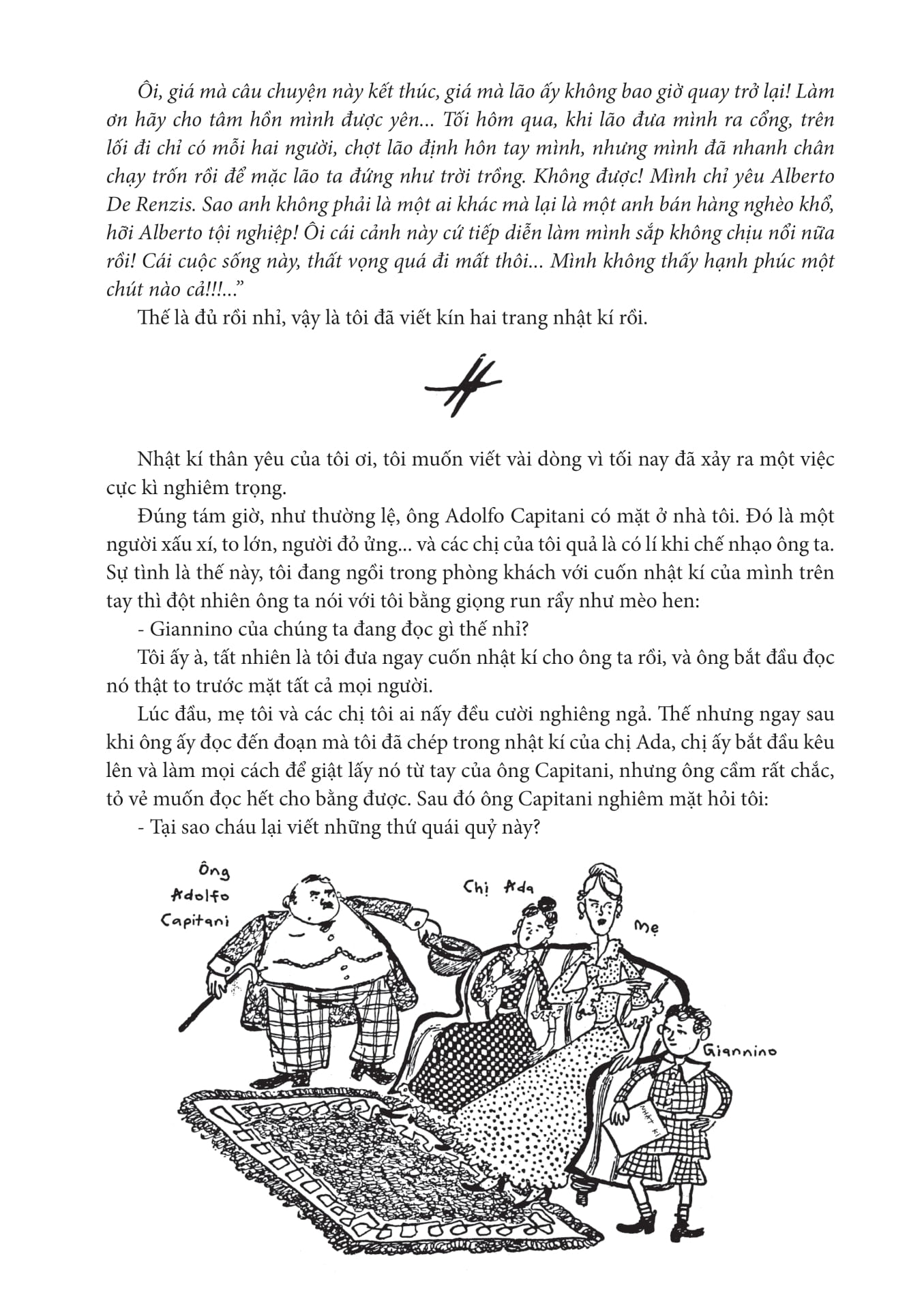 nhật kí gian rắc rối