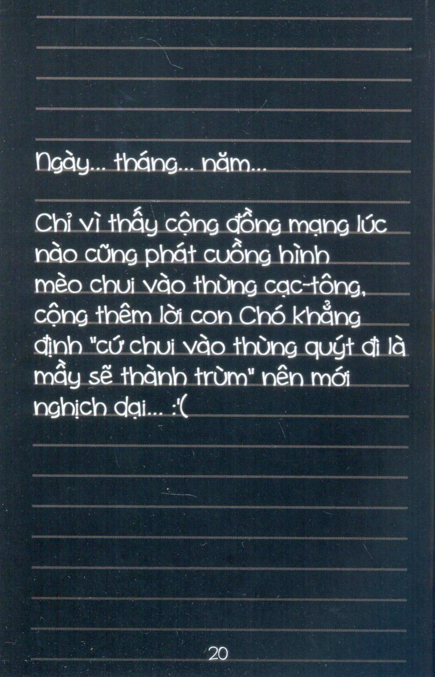 nhật kí mèo mốc (tái bản 2024)