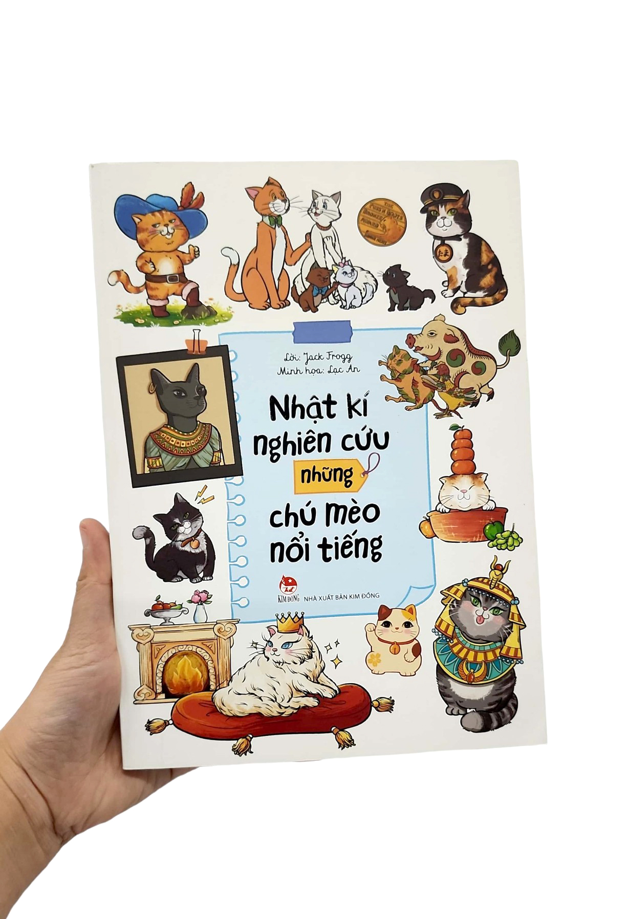 nhật kí nghiên cứu những chú mèo nổi tiếng