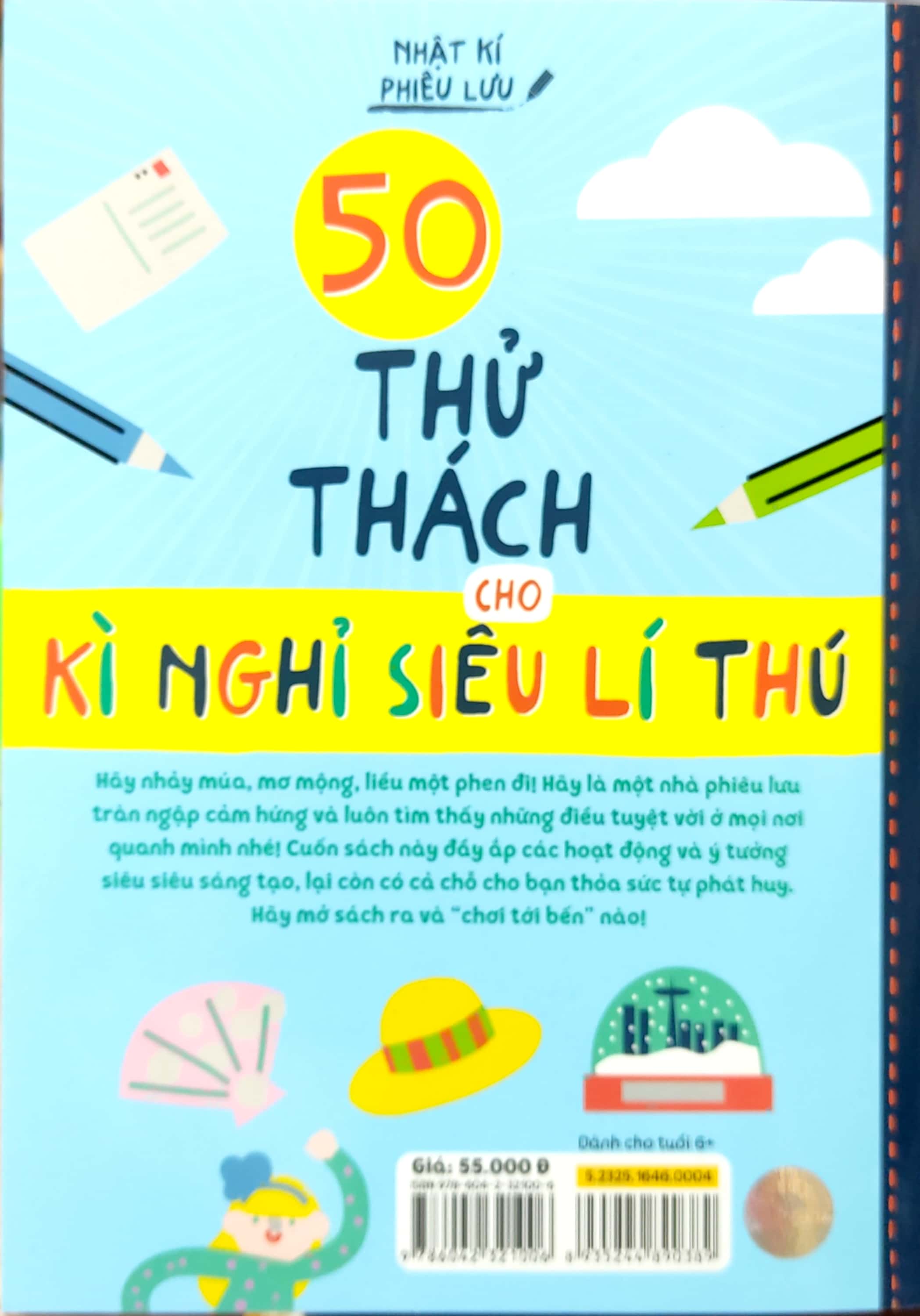 nhật kí phiêu lưu - 50 thử thách cho kì nghỉ siêu lí thú