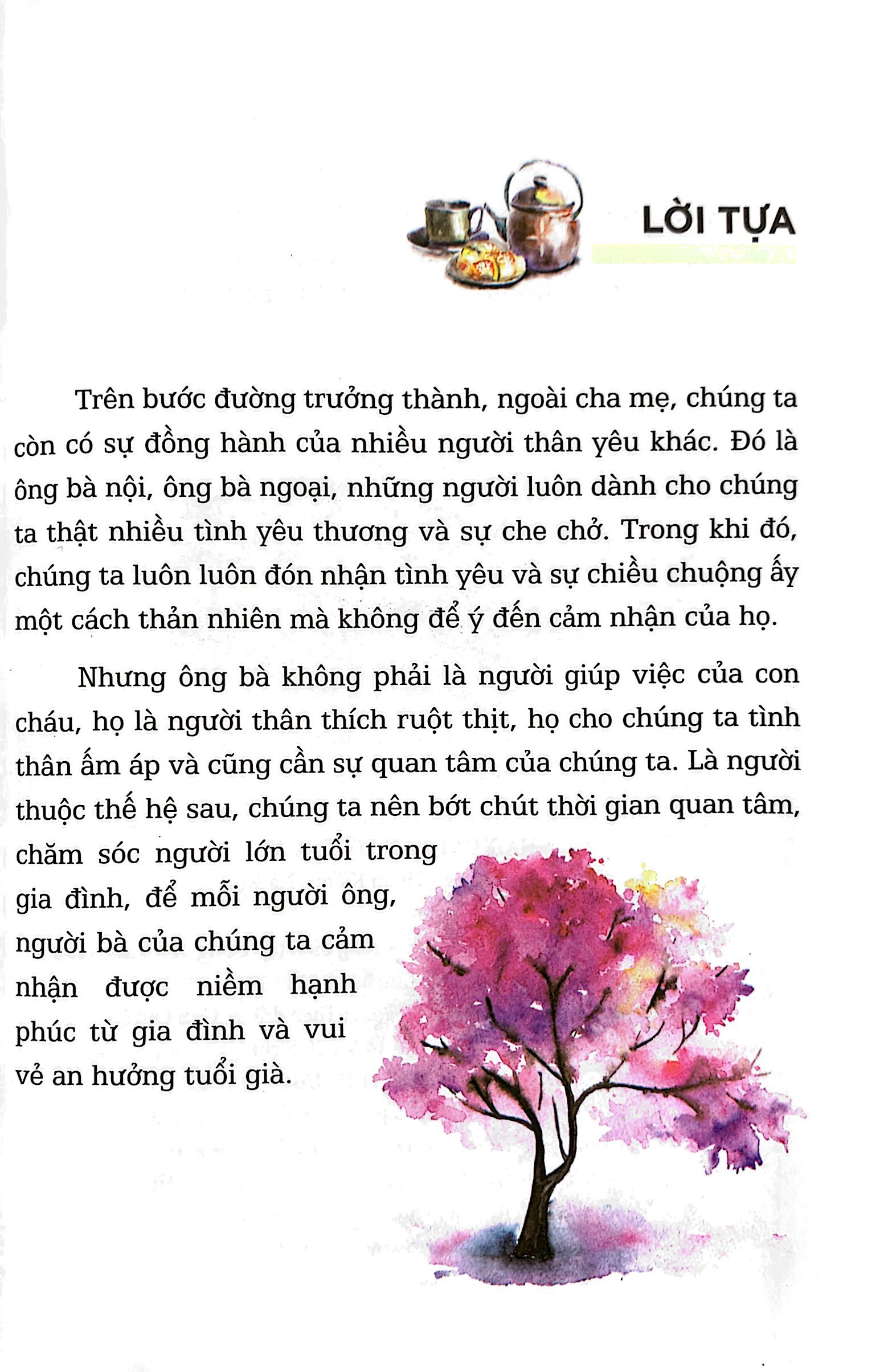 nhật kí trưởng thành cho học sinh tiểu học - hiếu thảo - ông bà không phải người giúp việc của tớ