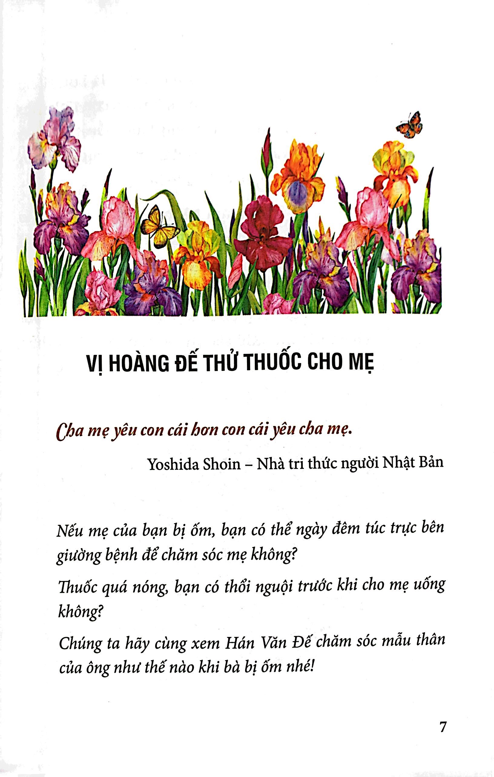 nhật kí trưởng thành cho học sinh tiểu học - yêu thương - cha mẹ không phải là đầy tớ của chúng ta