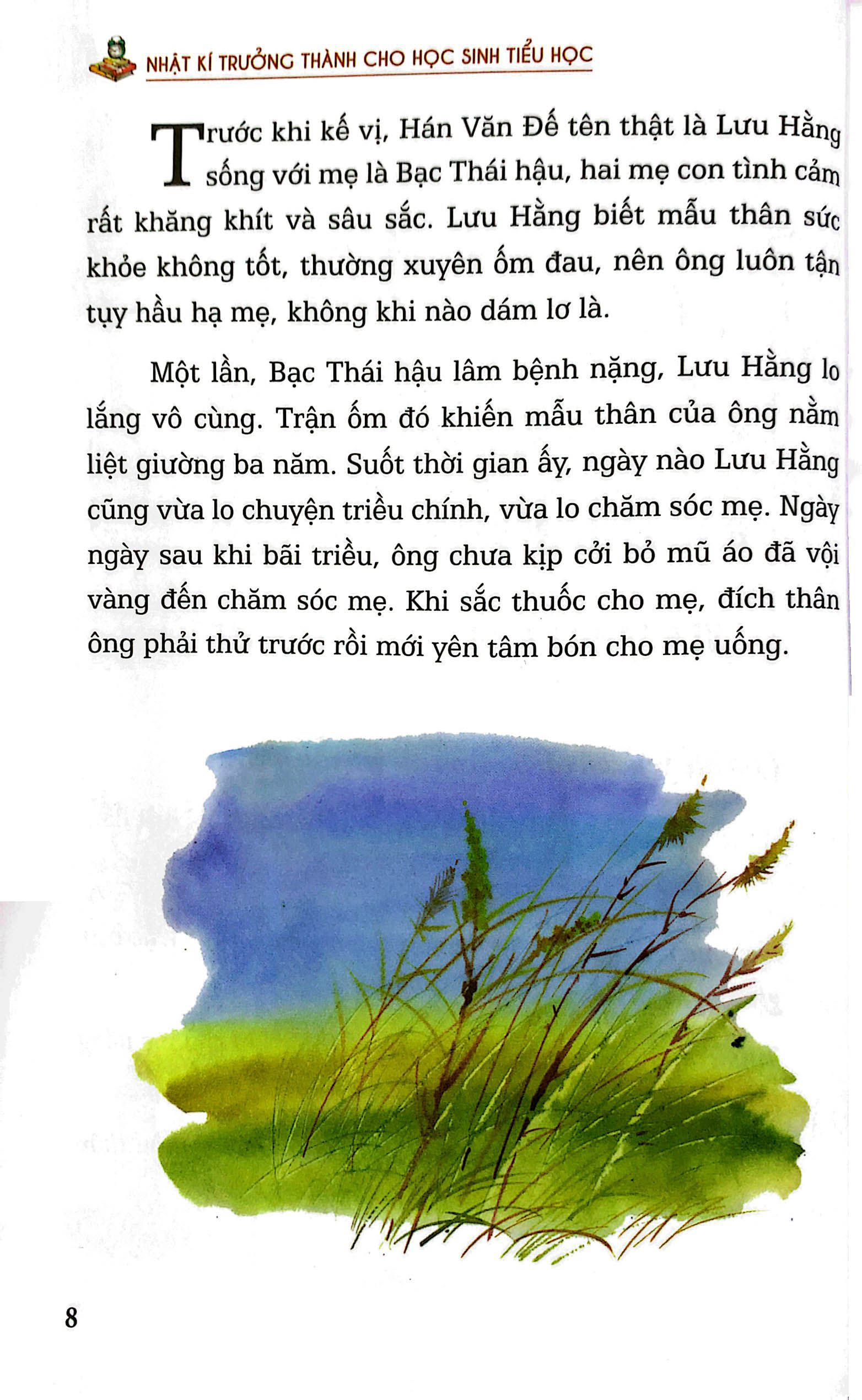 nhật kí trưởng thành cho học sinh tiểu học - yêu thương - cha mẹ không phải là đầy tớ của chúng ta