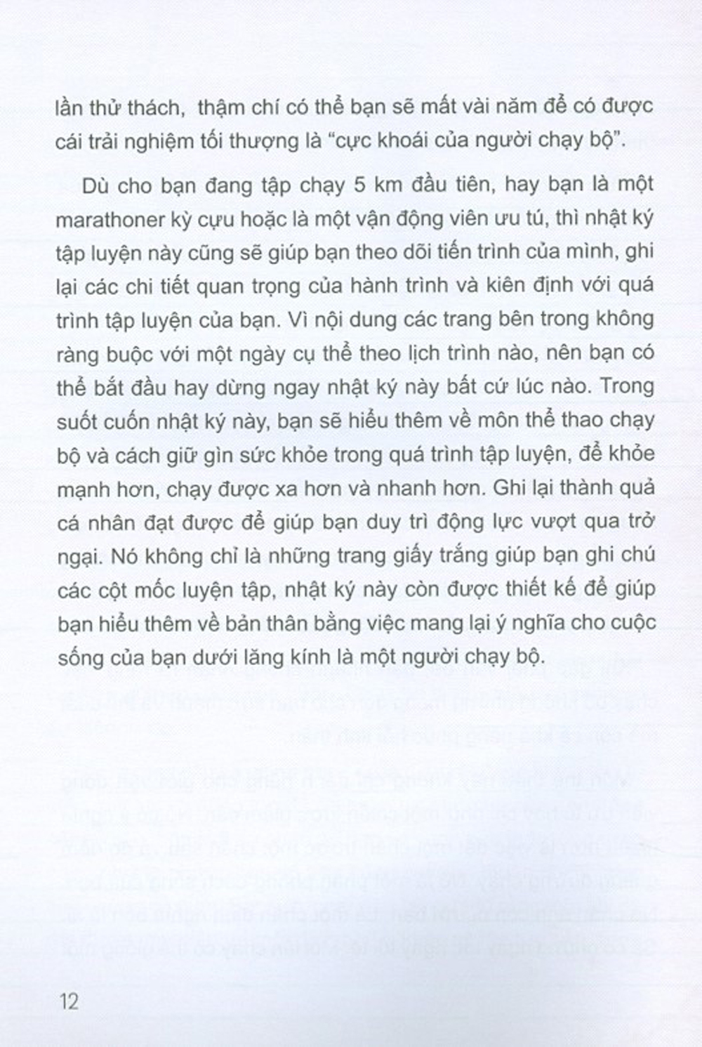 nhật ký 365 ngày chạy bộ