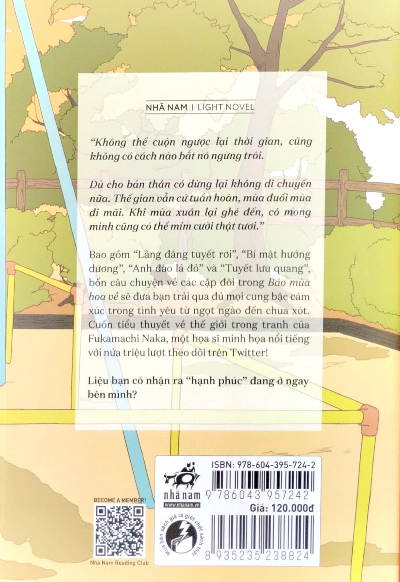 nhật ký ấm áp - báo mùa hoa về