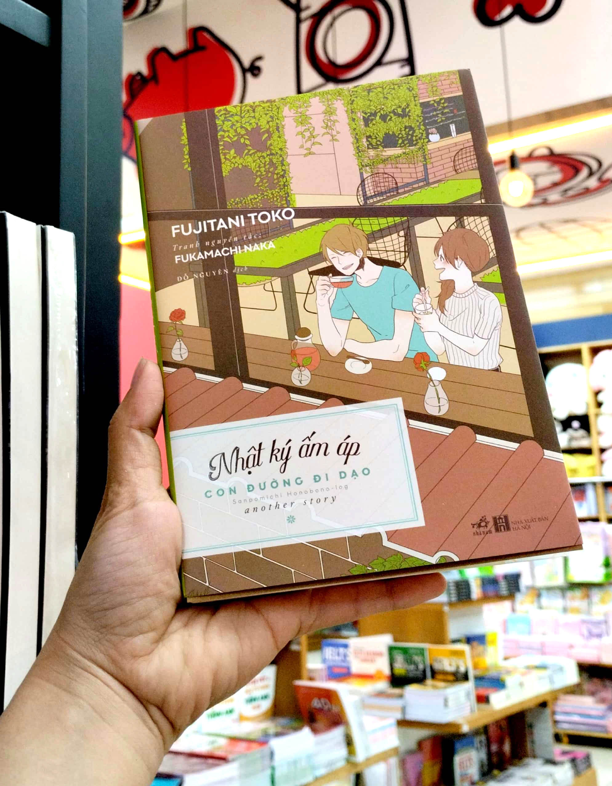 nhật ký ấm áp - con đường đi dạo