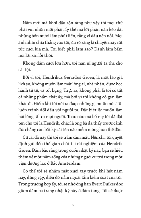 nhật ký bí mật của ông hendrik groen 83 1/4 tuổi