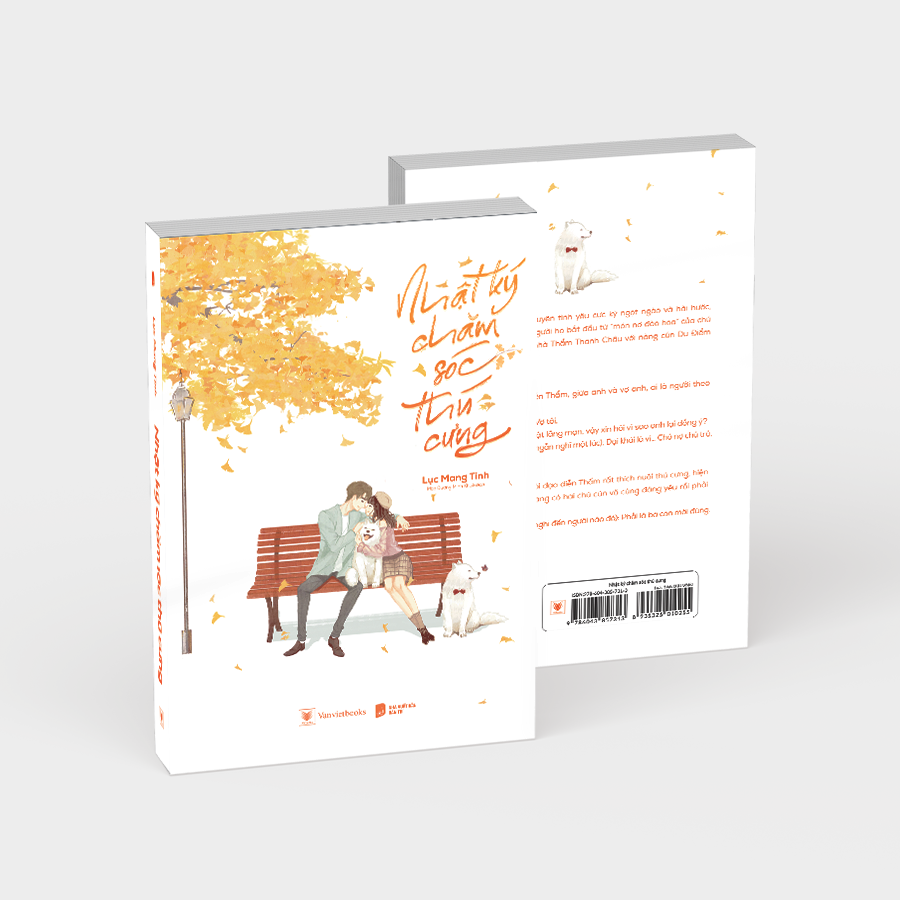 nhật ký chăm sóc thú cưng - tặng kèm bookmark