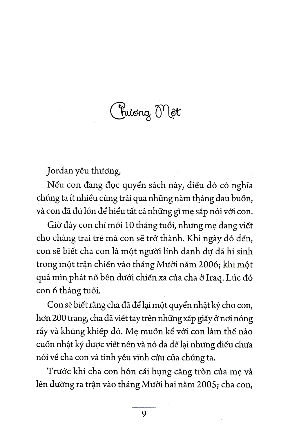 nhật ký cho jordan