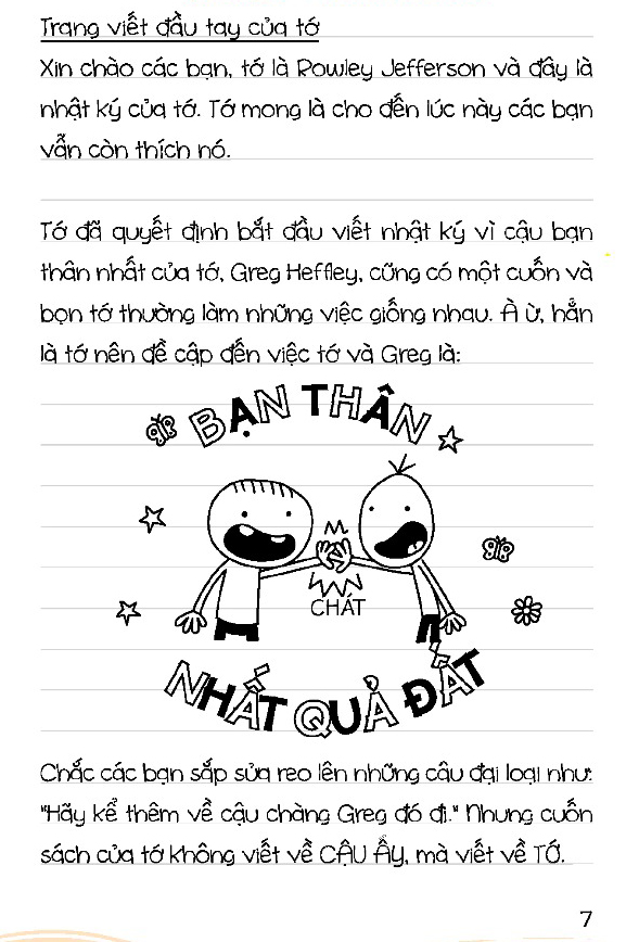 nhật ký chú bé nhút nhát rowley jefferson - tập 1.1