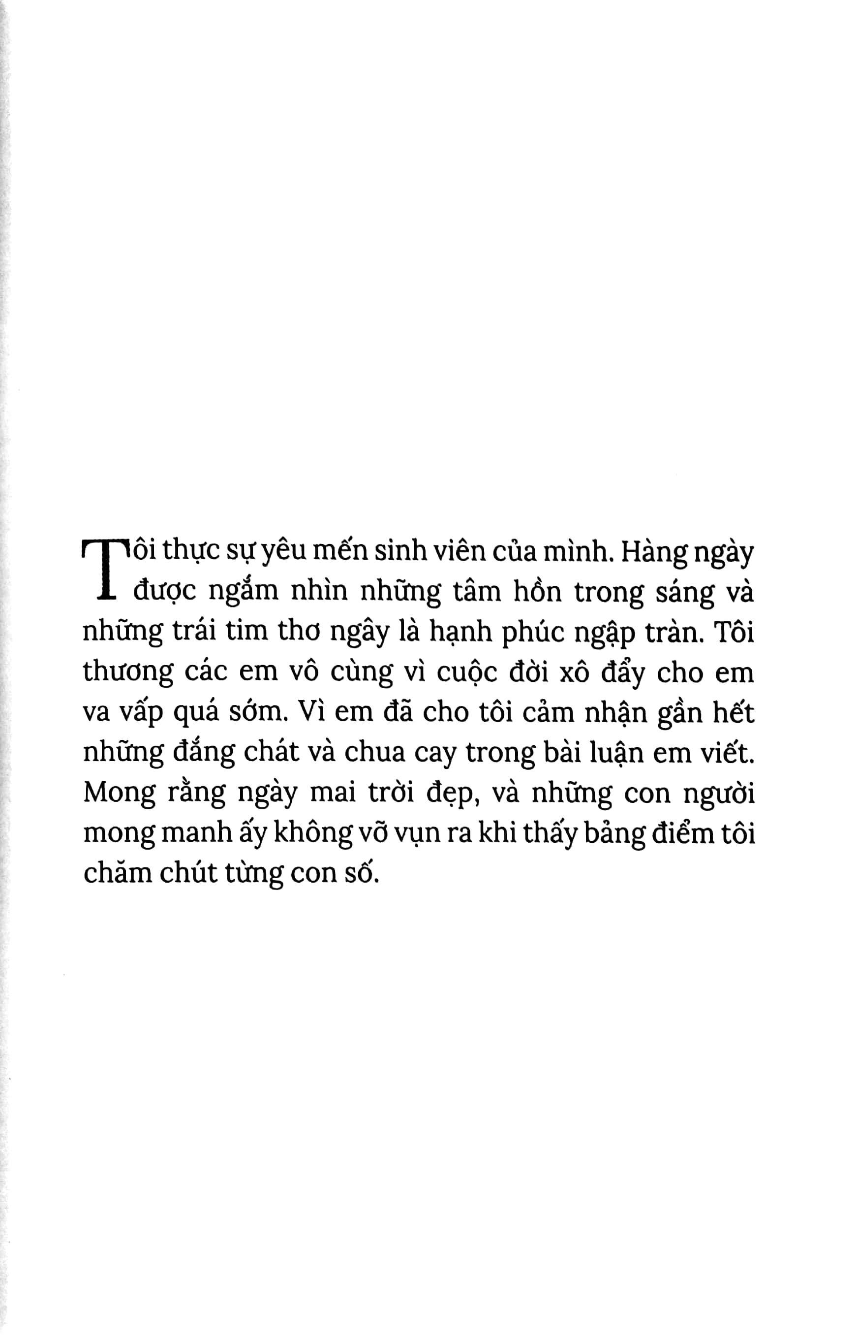 nhật ký cô giáo - học kỳ thu