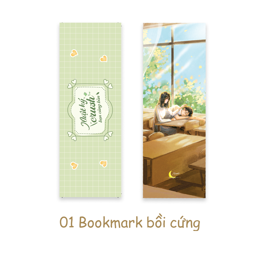 nhật ký crush bạn cùng bàn - bản đặc biệt - tặng kèm bookmark bồi cứng + poster lịch 2025 a3