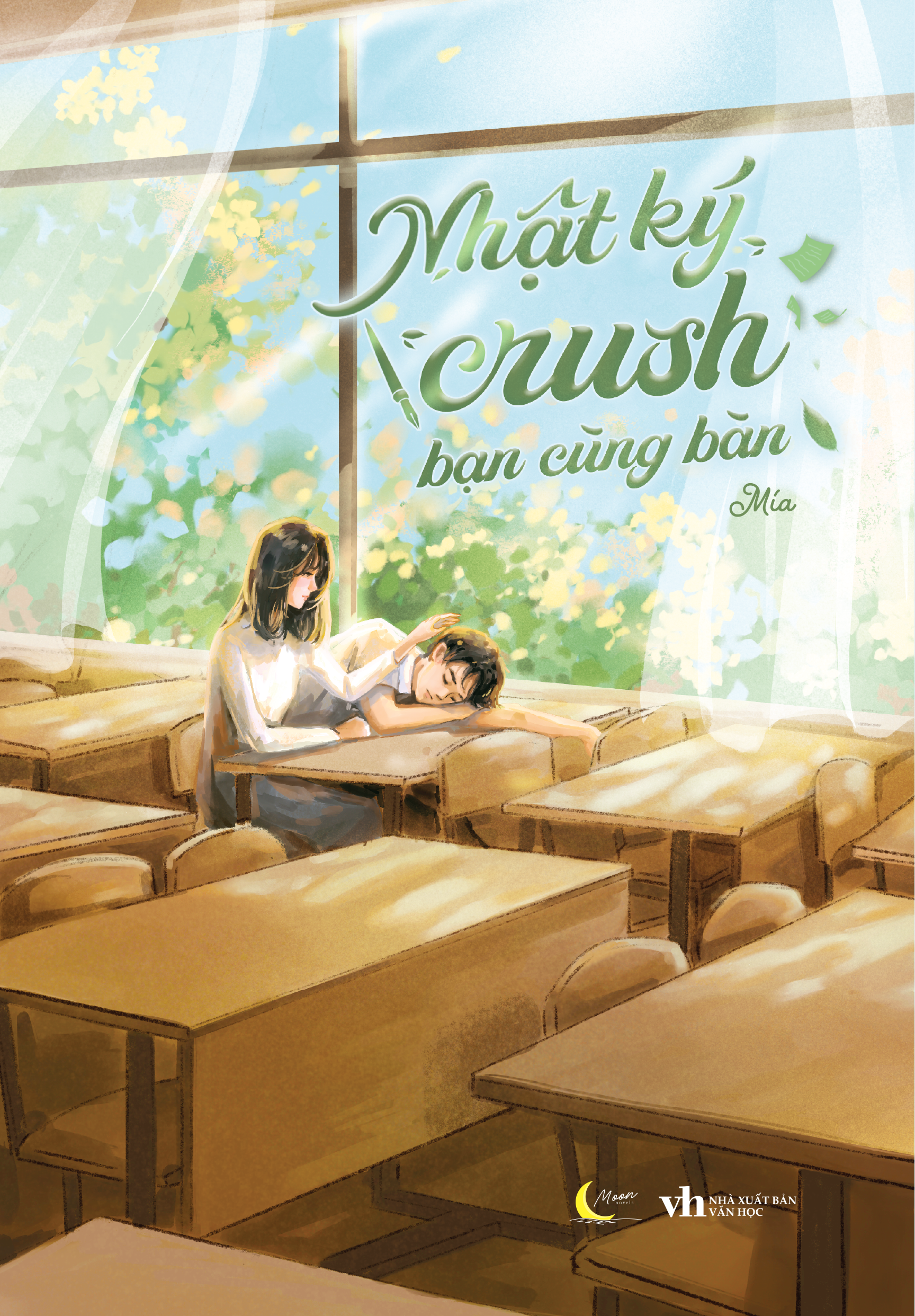 nhật ký crush bạn cùng bàn - tặng kèm bookmark bồi cứng