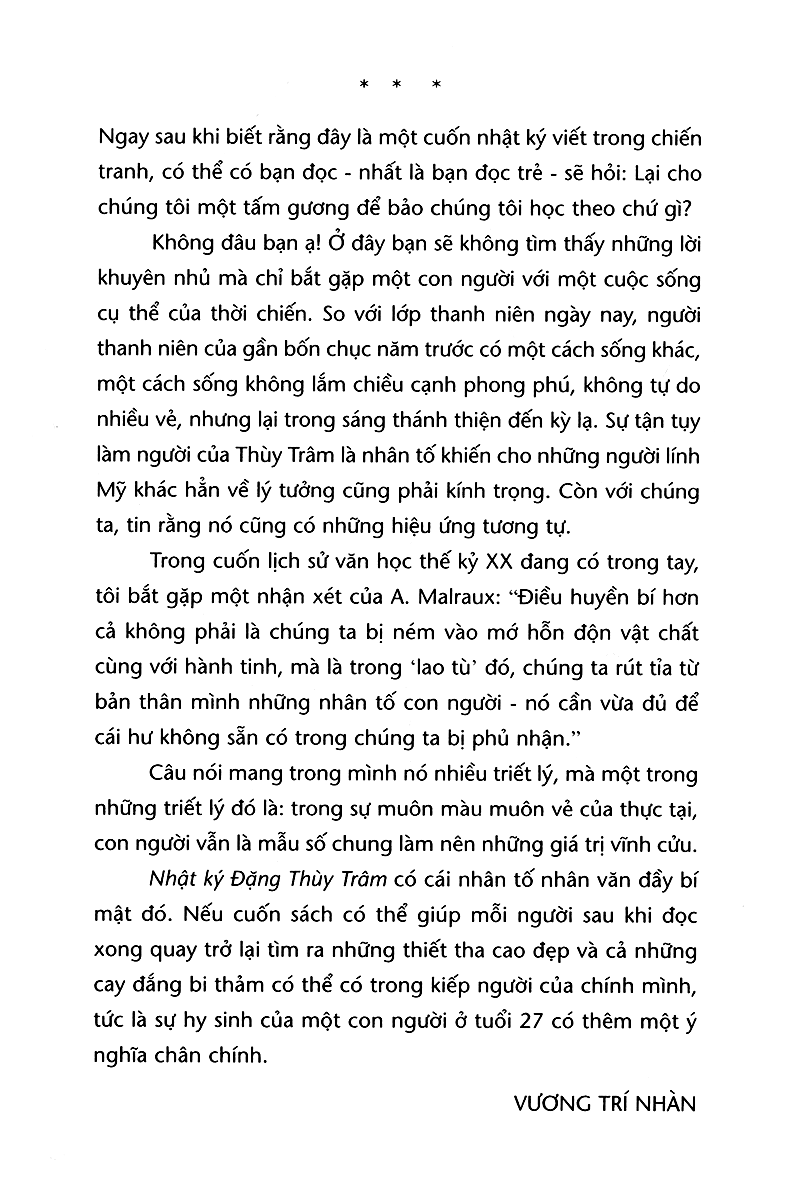 nhật ký đặng thùy trâm (tái bản 2022)