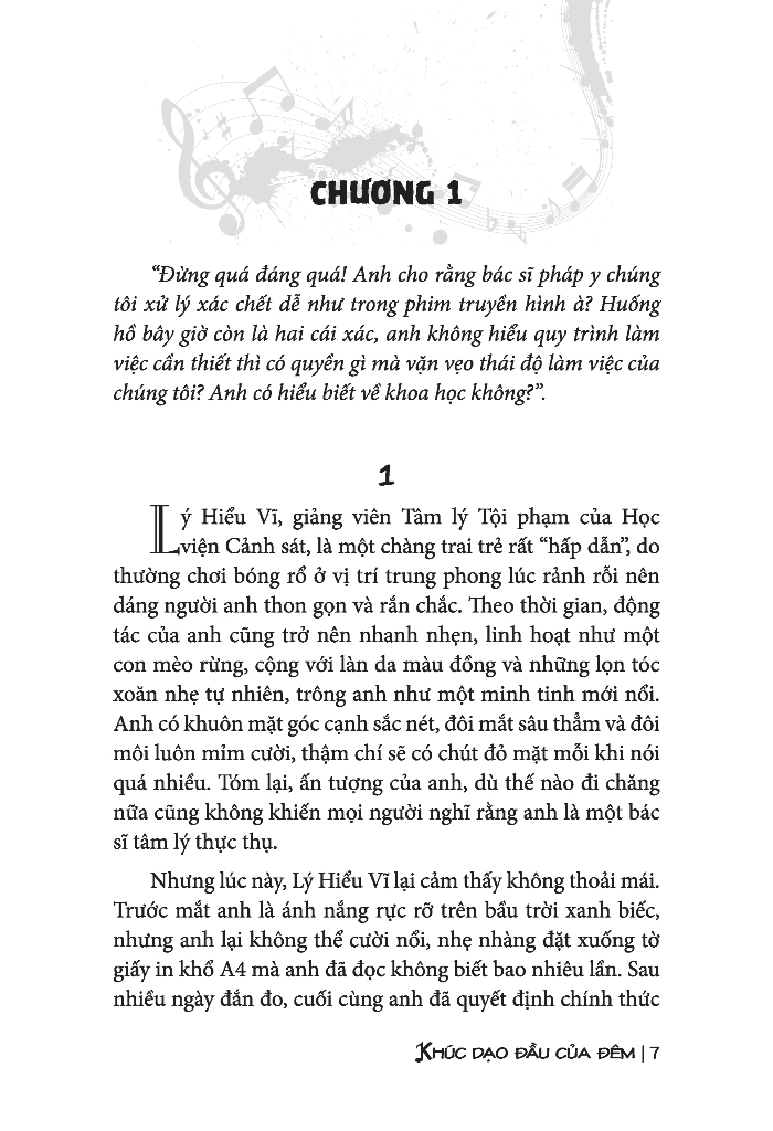 nhật ký ghi chép pháp y - tập 1 - khúc dạo đầu của đêm