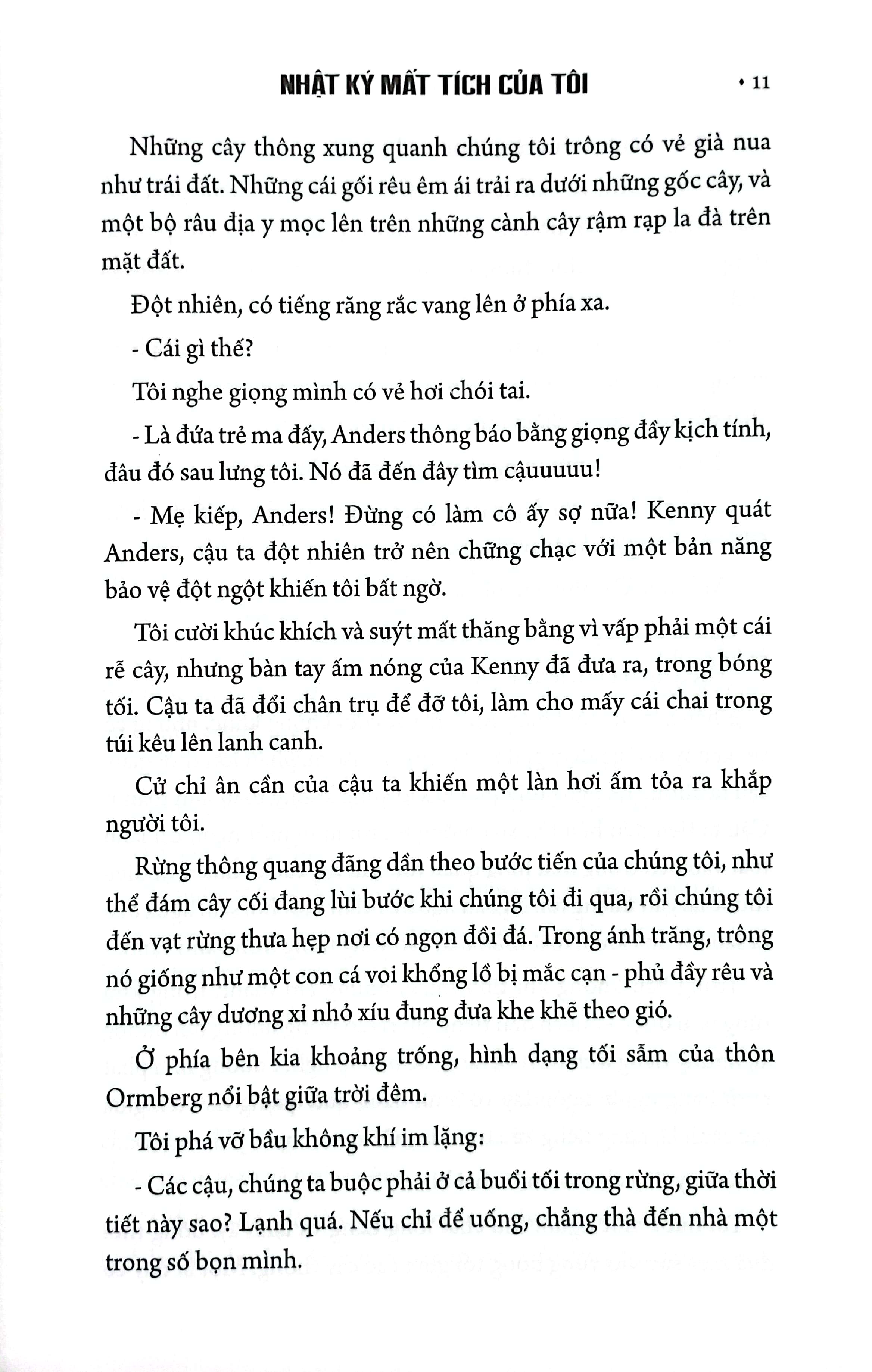 nhật ký mất tích của tôi