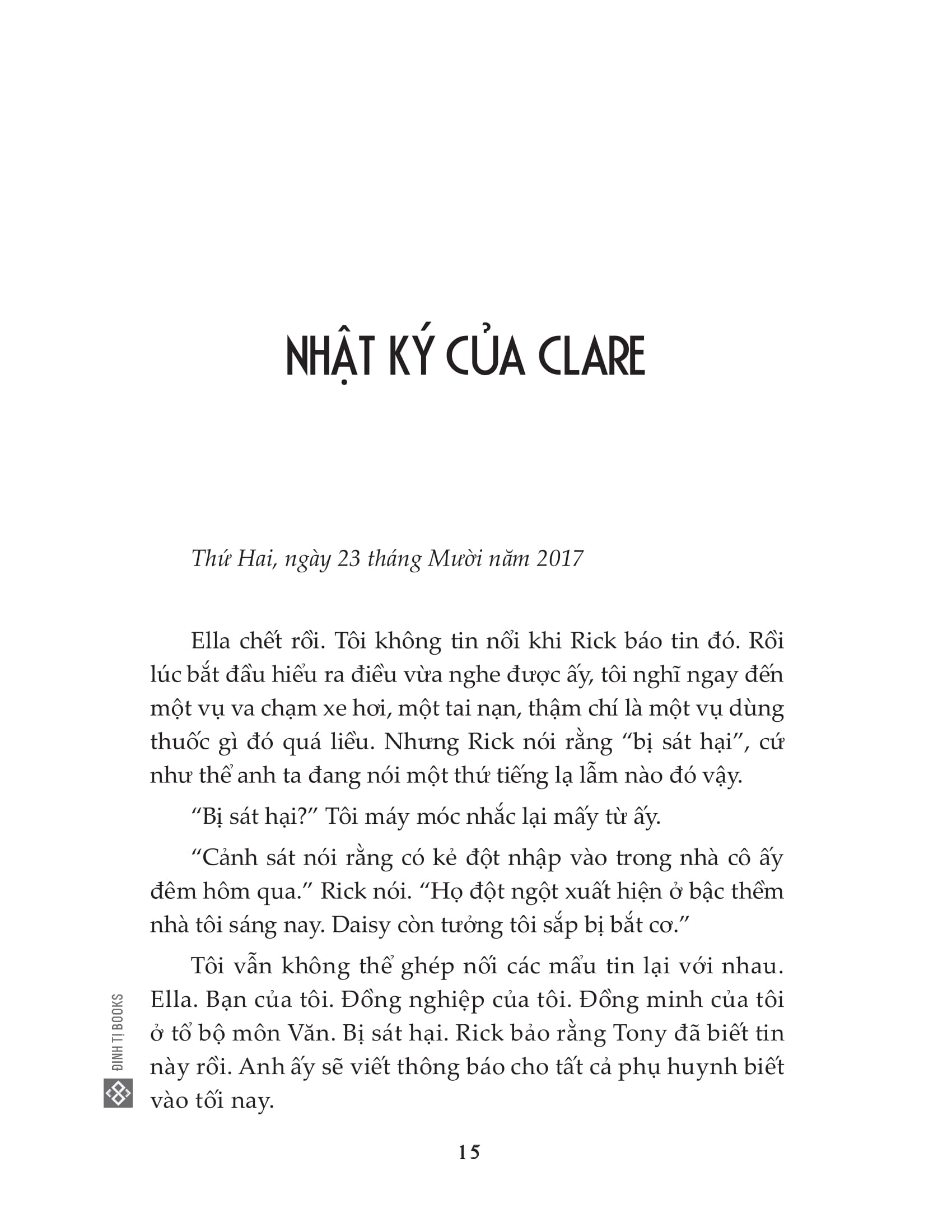 nhật ký người lạ