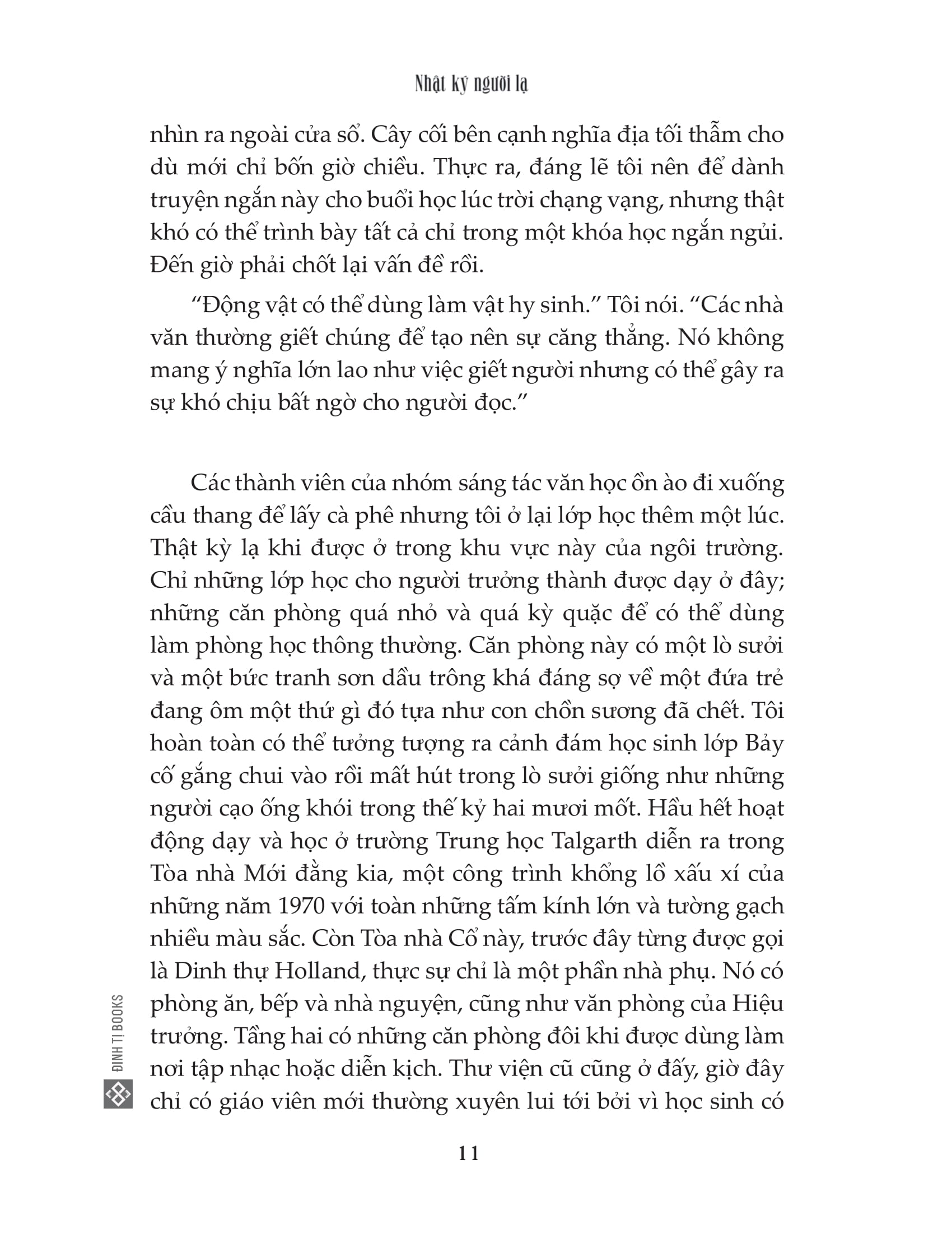 nhật ký người lạ