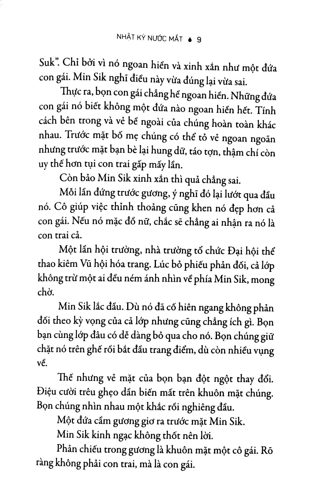 nhật ký nước mắt