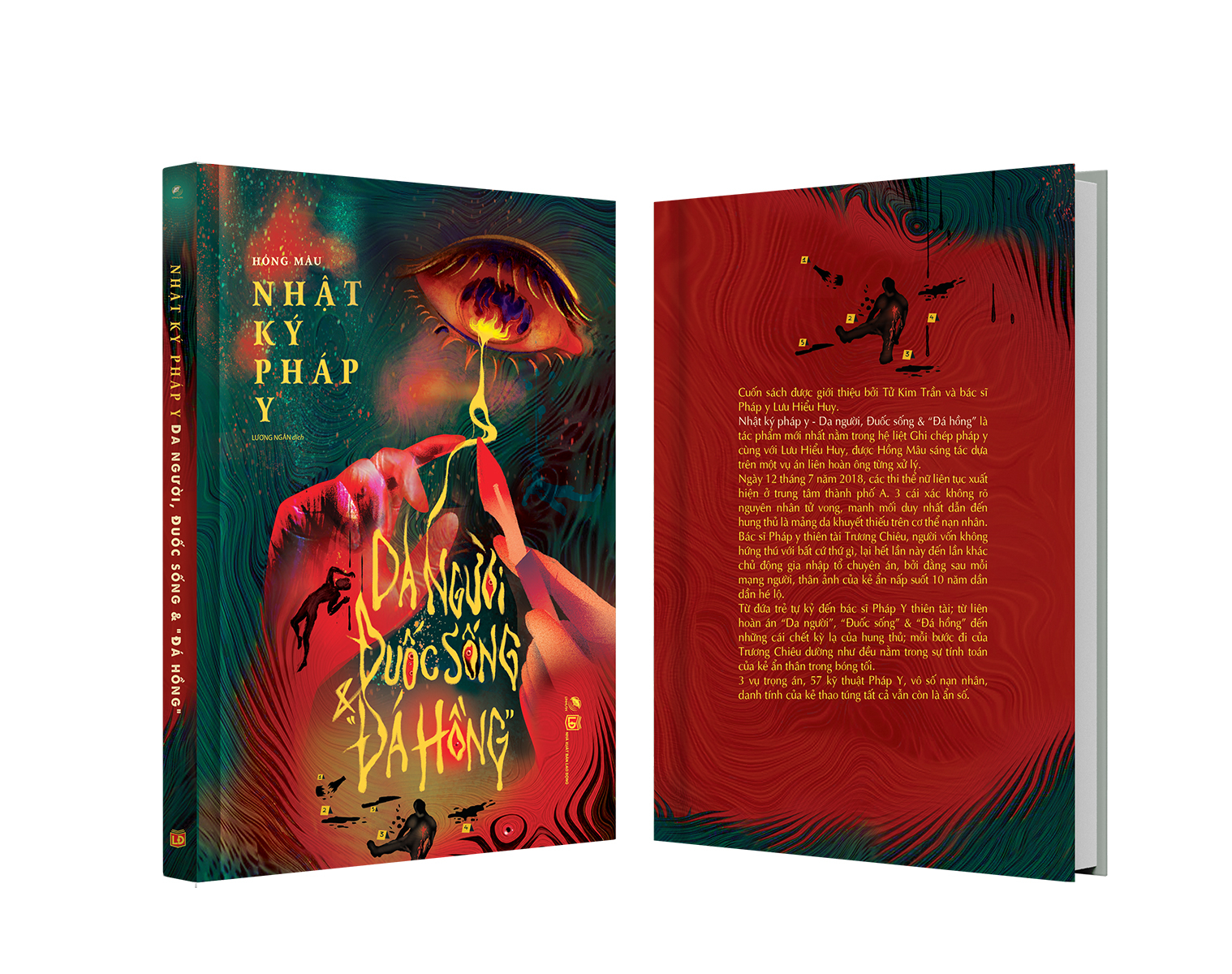 nhật ký pháp y - da người, đuốc sống và “đá hồng"