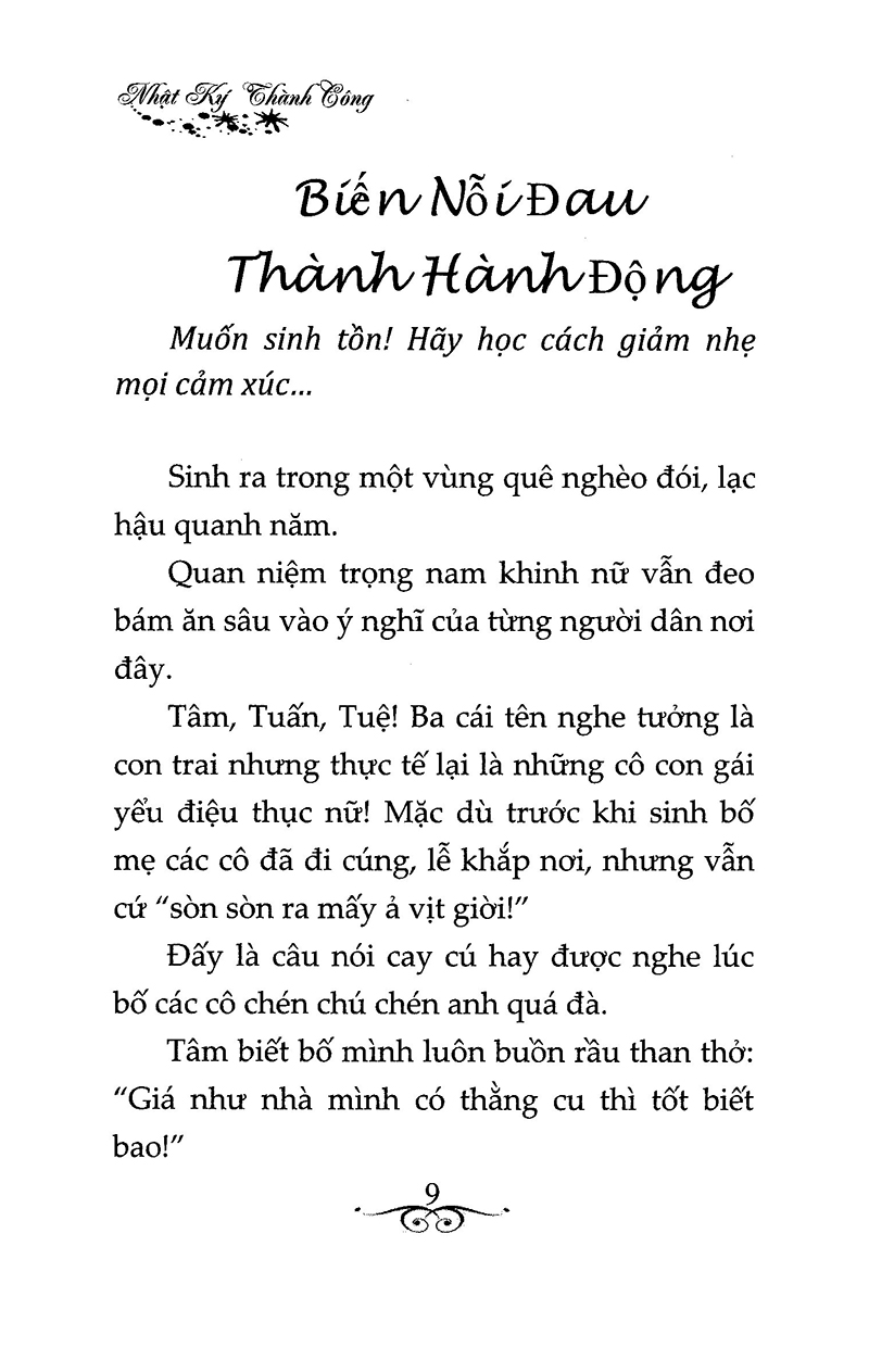 nhật ký thành công