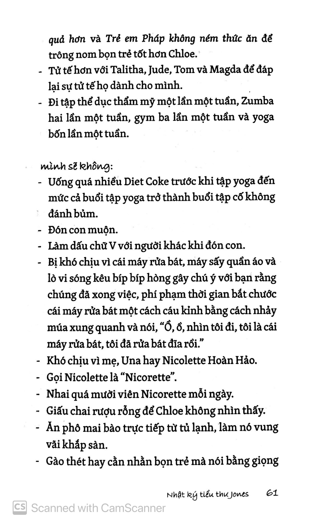 nhật ký tiểu thư jones - điên lên vì trai