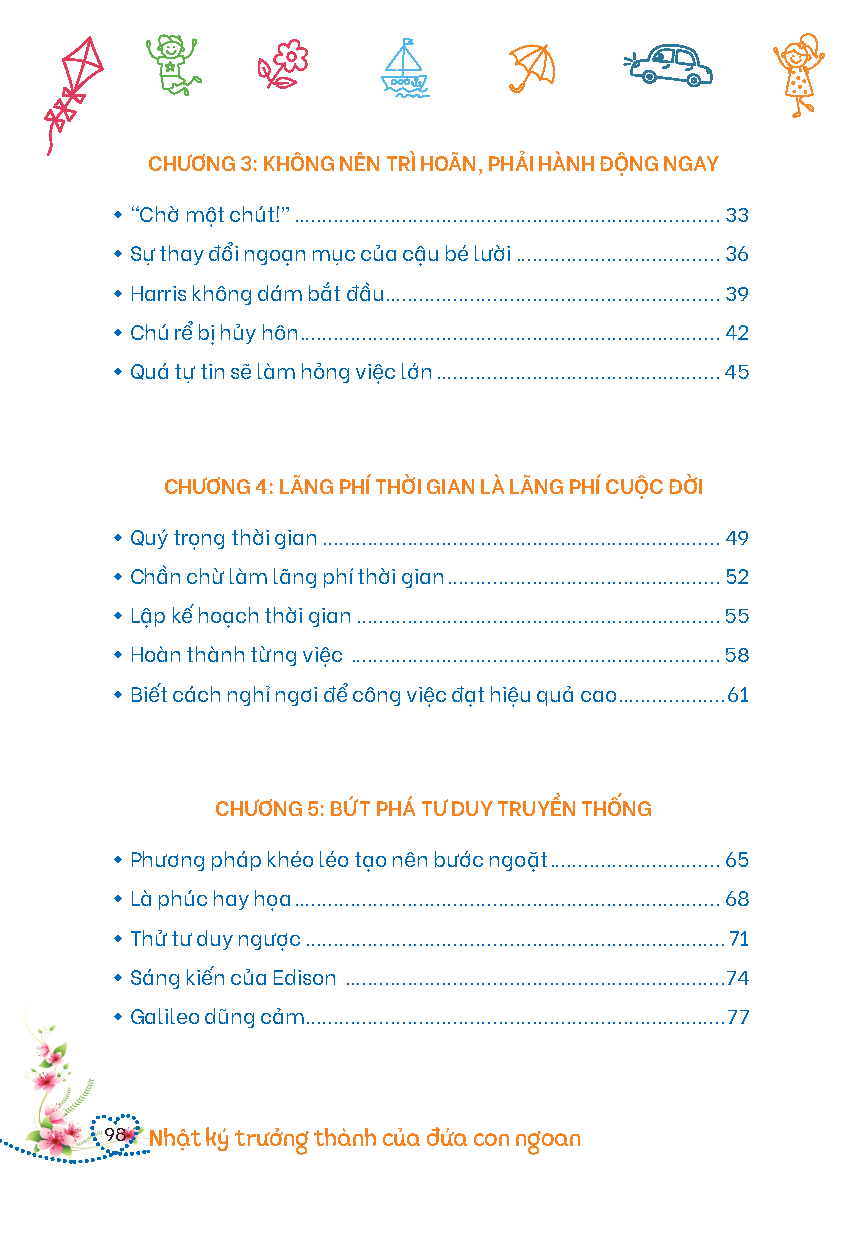 nhật ký trưởng thành của đứa con ngoan - thói quen xấu, tạm biệt nhé! - tái bản