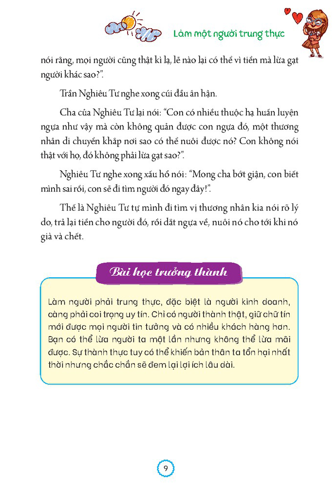 nhật ký trưởng thành của đứa trẻ ngoan - làm một người trung thực (tái bản 2023)
