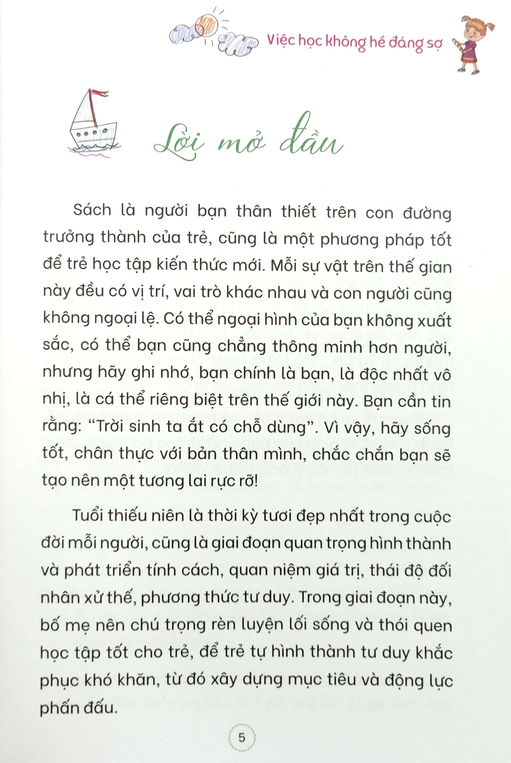 nhật ký trưởng thành của đứa trẻ ngoan - việc học không hề đáng sợ (tái bản 2023)
