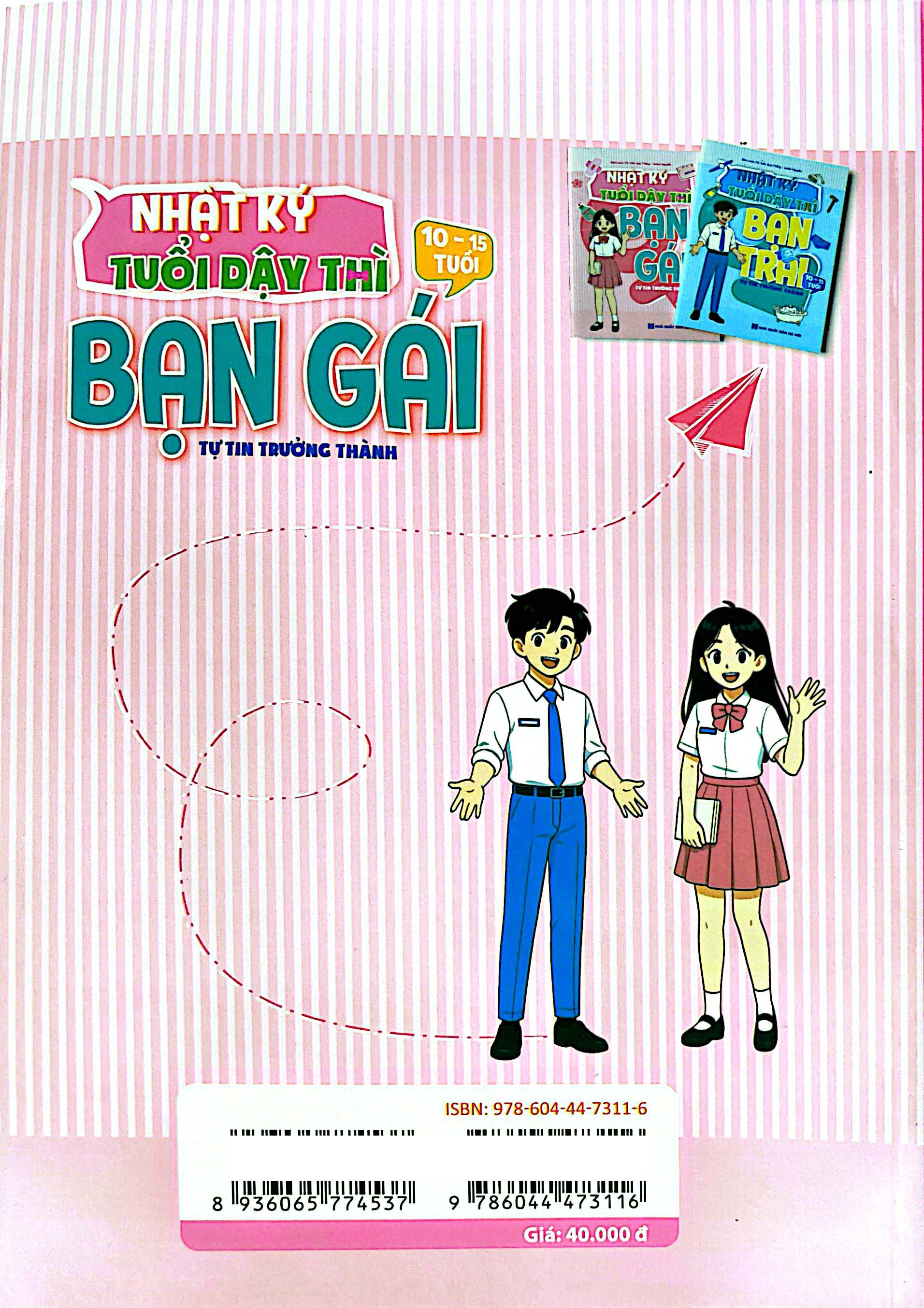 Nhật Ký Tuổi Dậy Thì - Bạn Gái - Tự Tin Trưởng Thành (10-15 Tuổi)