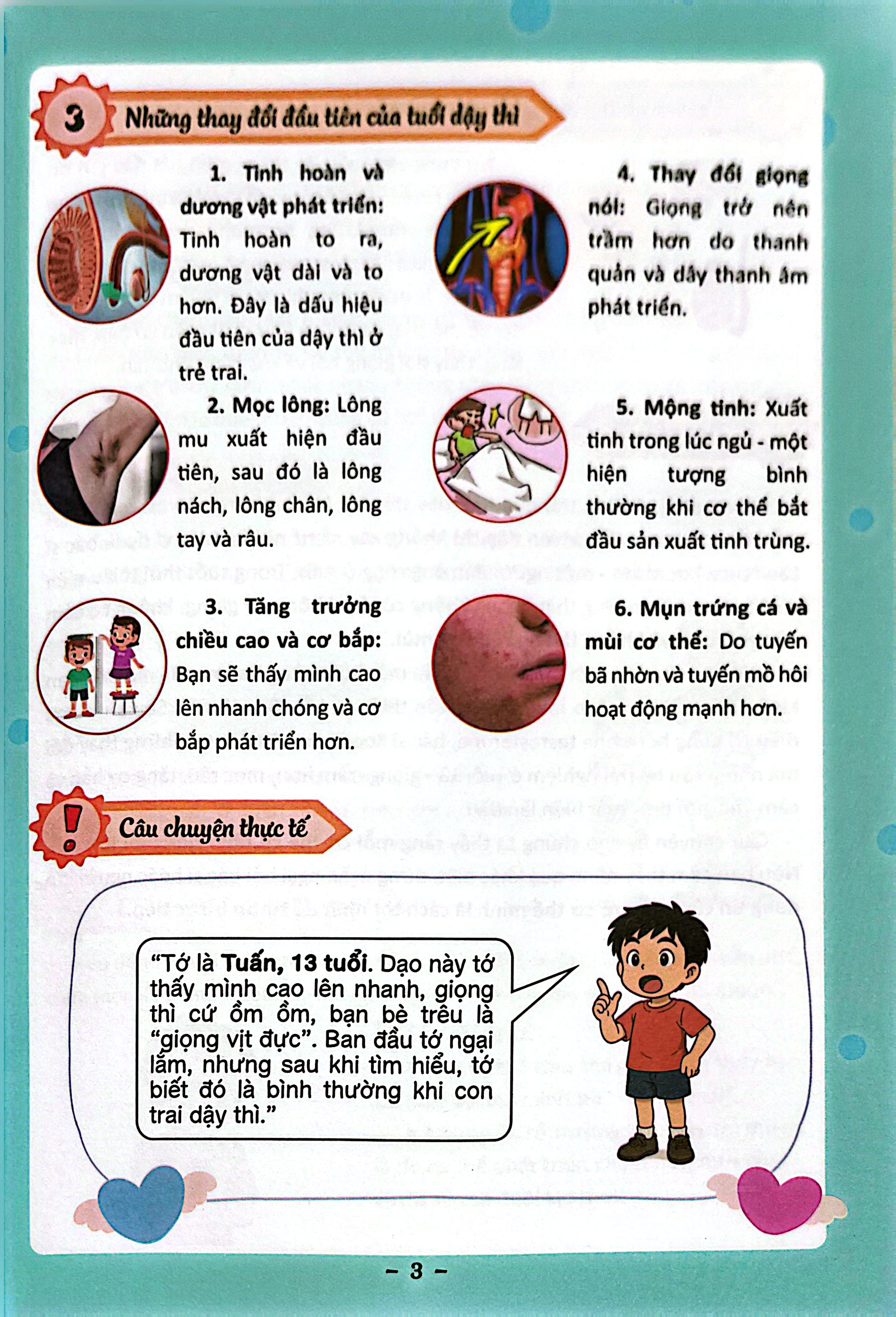 Nhật Ký Tuổi Dậy Thì - Bạn Trai - Tự Tin Trưởng Thành (10-15 Tuổi)