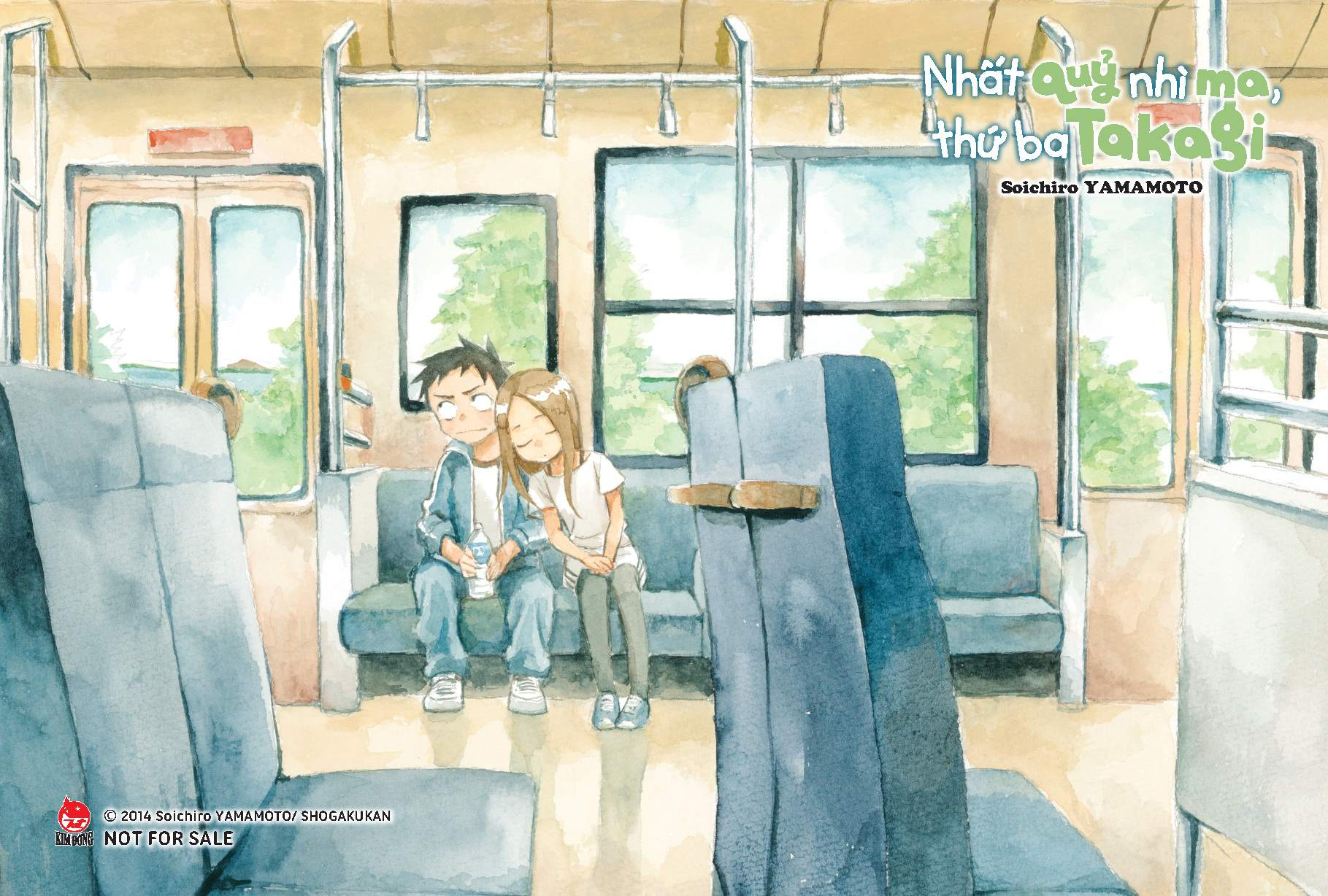 nhất quỷ nhì ma, thứ ba takagi - tập 18 - tặng kèm postcard